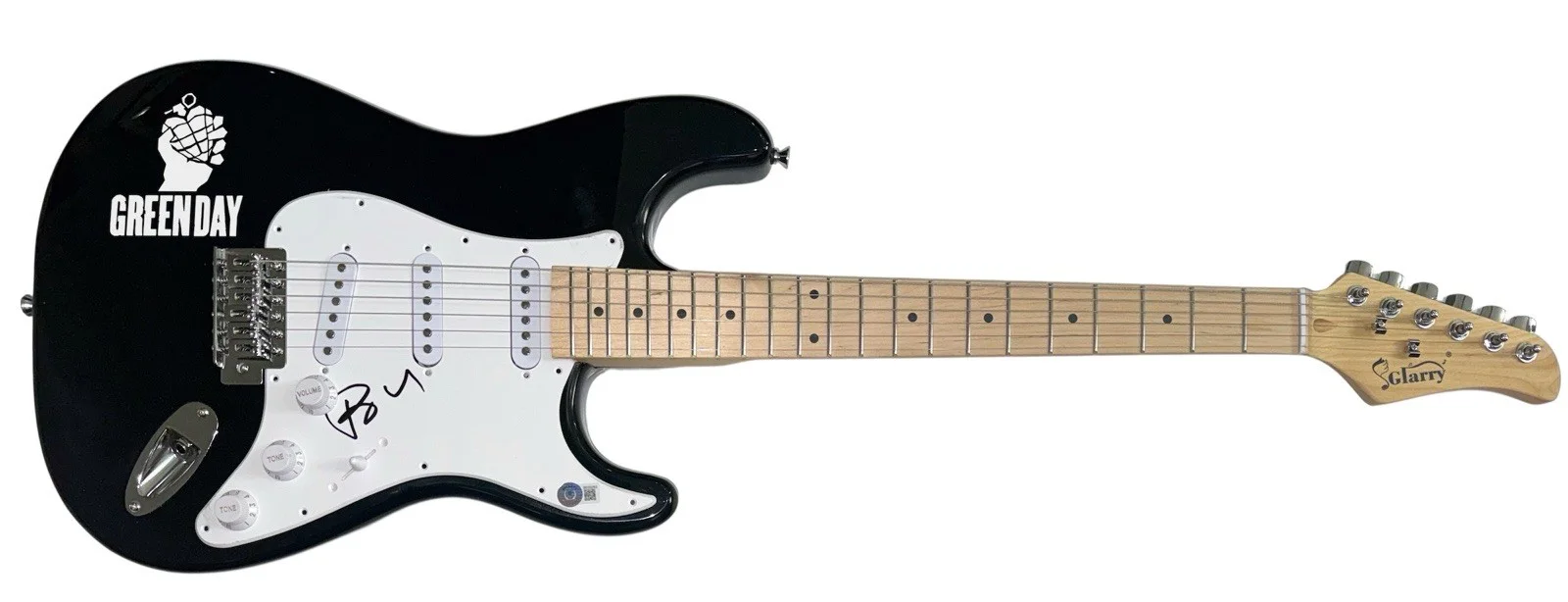 Billie Joe Armstrong Green Day Signed Autograph Electric Guitar Beckett COA, изображение 2