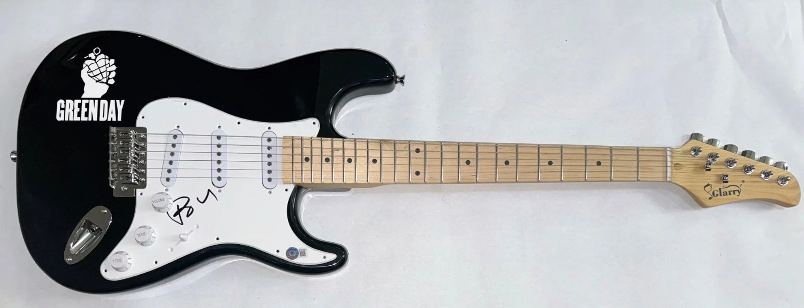 Billie Joe Armstrong Green Day Signed Autograph Electric Guitar Beckett COA, изображение 3
