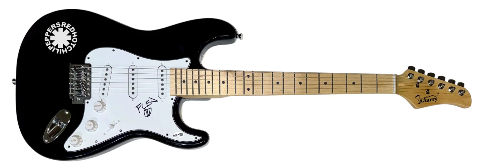 Flea Red Hot Chili Peppers Signed Autograph Electric Guitar RHCP Band JSA COA, image 2