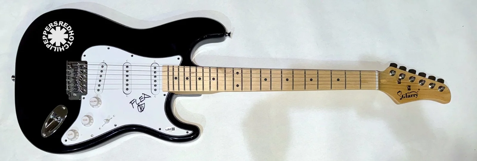 Flea Red Hot Chili Peppers Signed Autograph Electric Guitar RHCP Band JSA COA, image 3