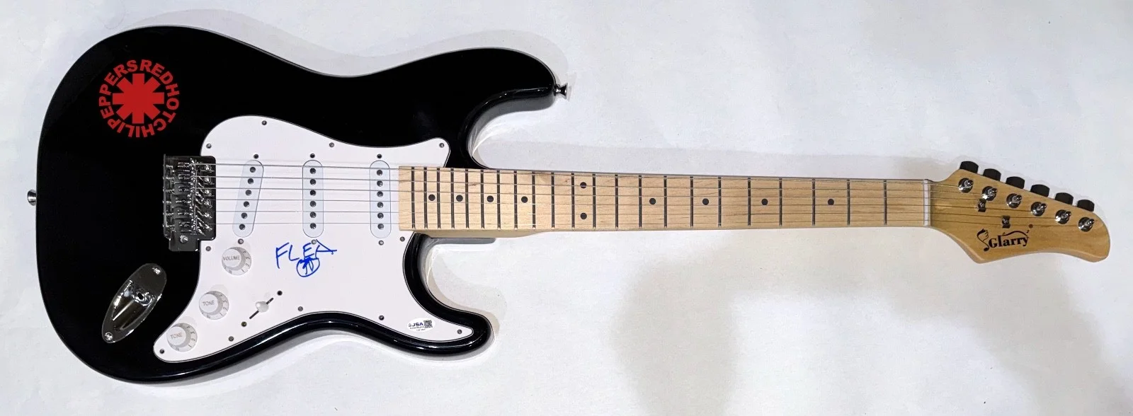 Flea Red Hot Chili Peppers Signed Autograph Electric Guitar RHCP Band JSA COA, image 3