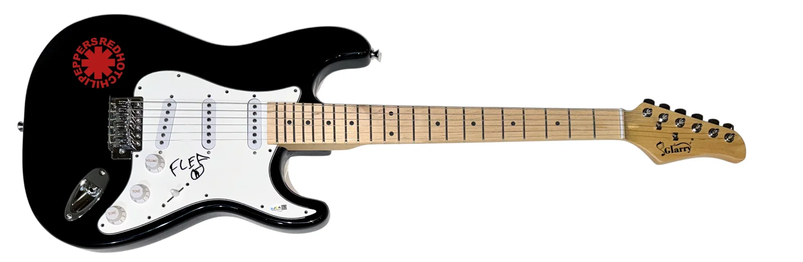 Flea Red Hot Chili Peppers Signed Autograph Electric Guitar RHCP Band JSA COA, image 2