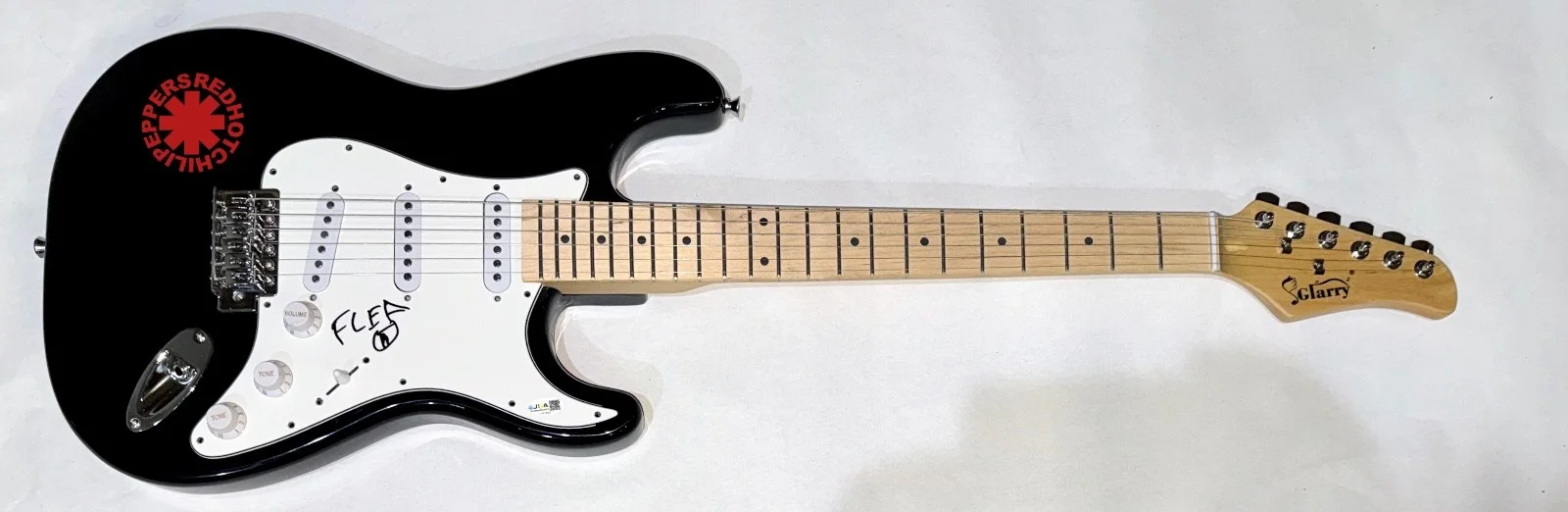 Flea Red Hot Chili Peppers Signed Autograph Electric Guitar RHCP Band JSA COA, image 3