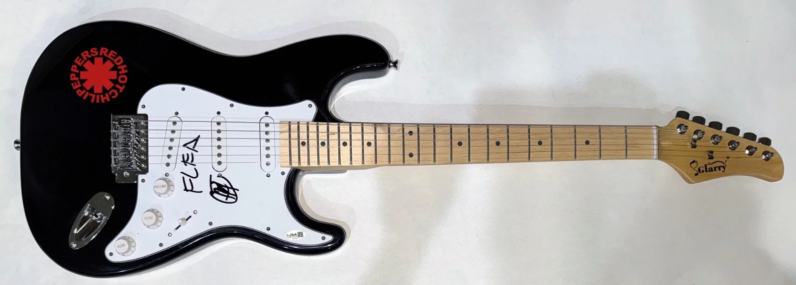 Flea Red Hot Chili Peppers Signed Autograph Electric Guitar RHCP Band JSA COA, image 3