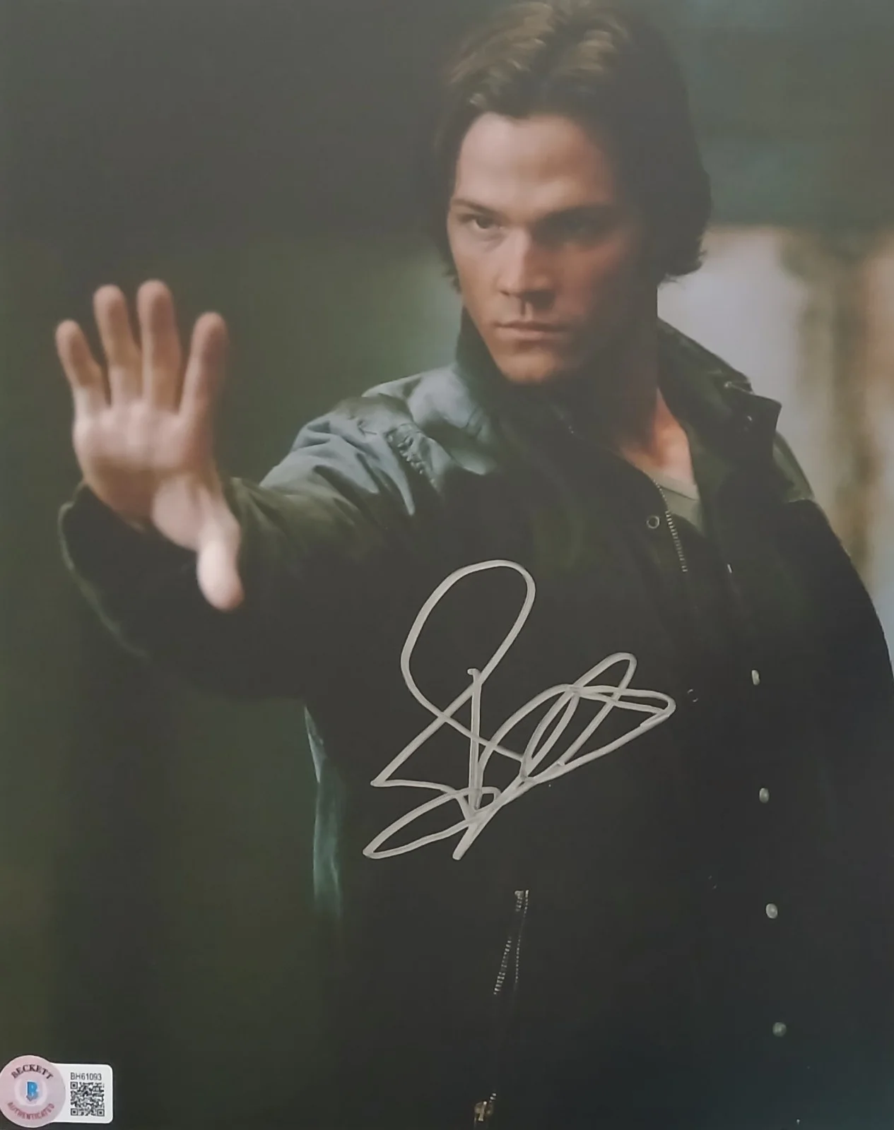 Jared Padelecki — Jared Padelecki Signed 8x10 Photo - Beckett BAS Autograph, image 2