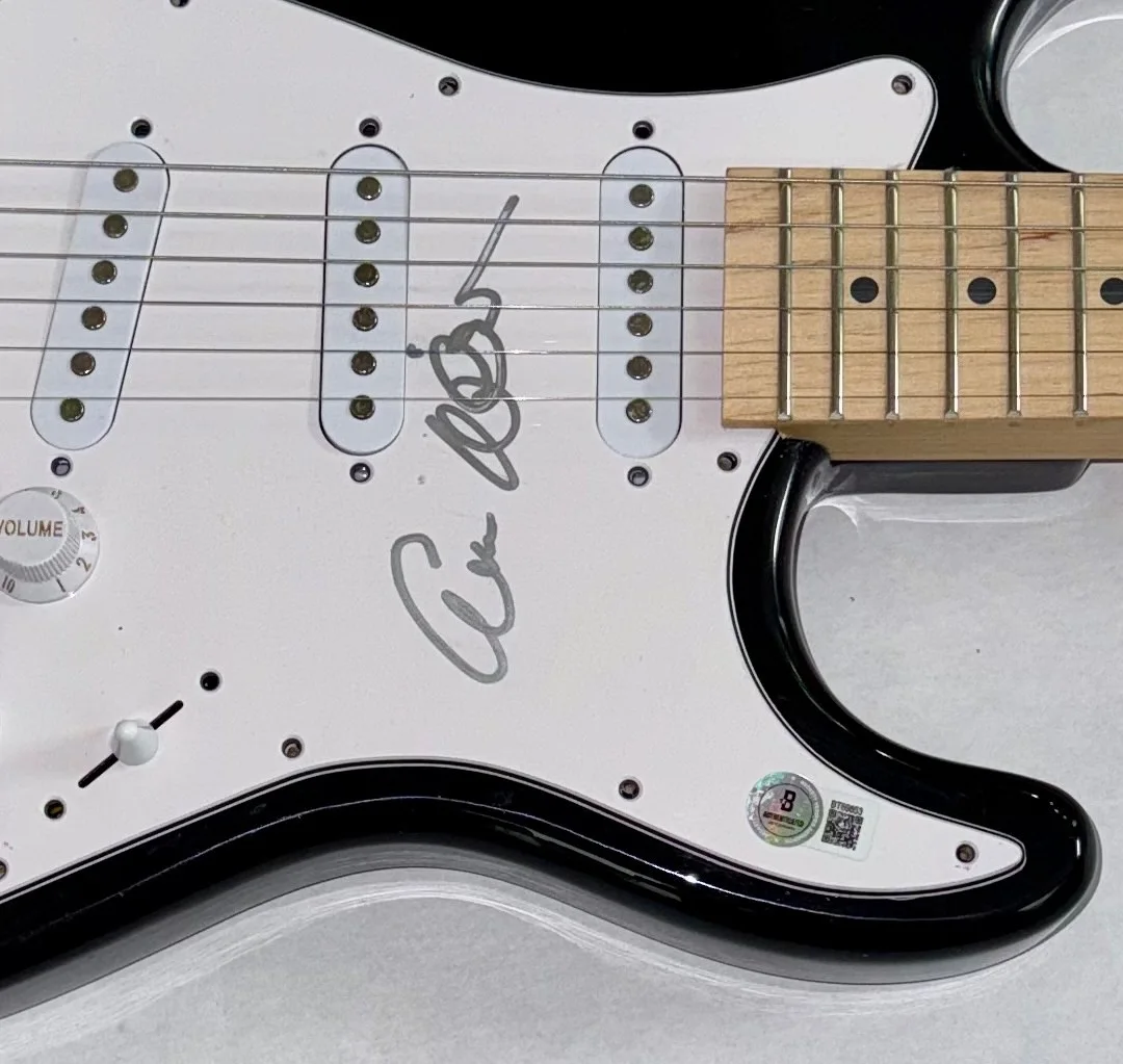 Ann Wilson HEART Signed Autograph Electric Guitar Heart Band Singer Beckett COA, изображение 4