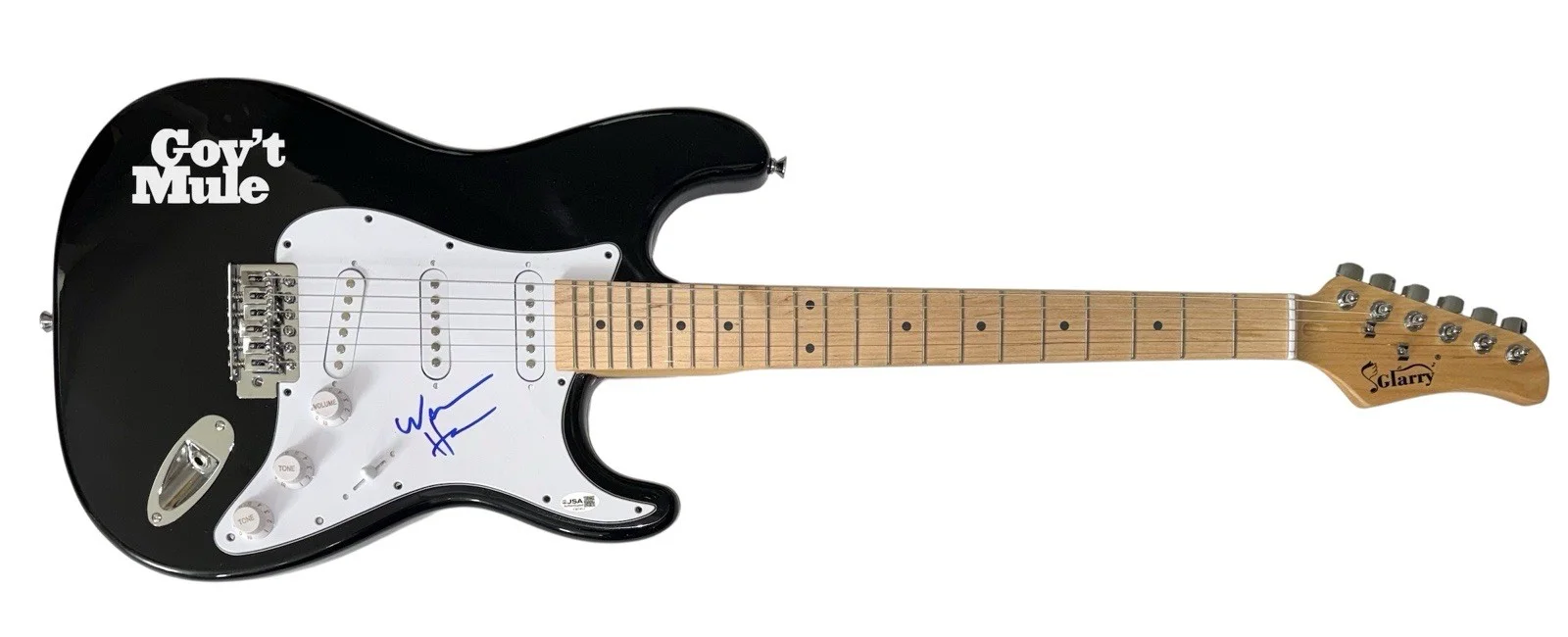Warren Haynes Gov't Mule Signed Autograph Electric Guitar Allman Brothers JSA, image 2
