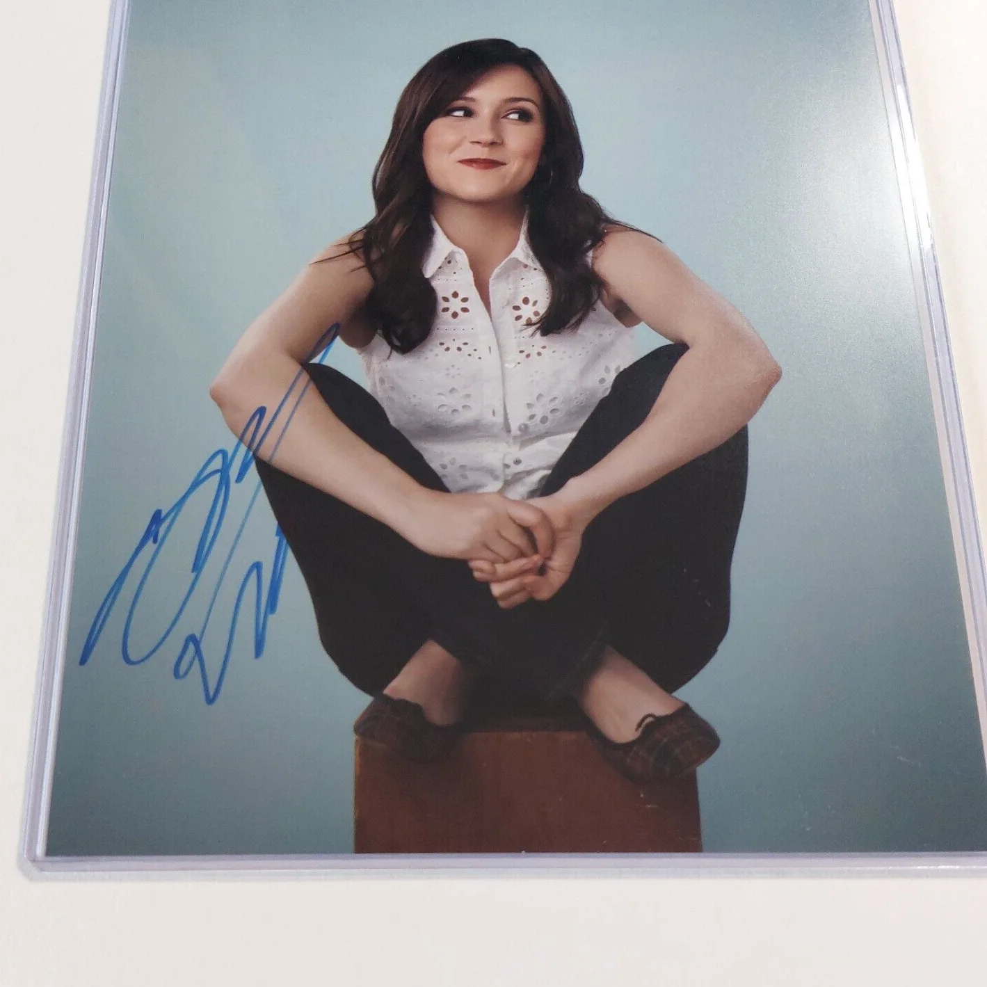 SHANNON WOODWARD — Shannon Woodward signed 8x10 Photo with COA (Raising Hope, West World) autograph, изображение 3