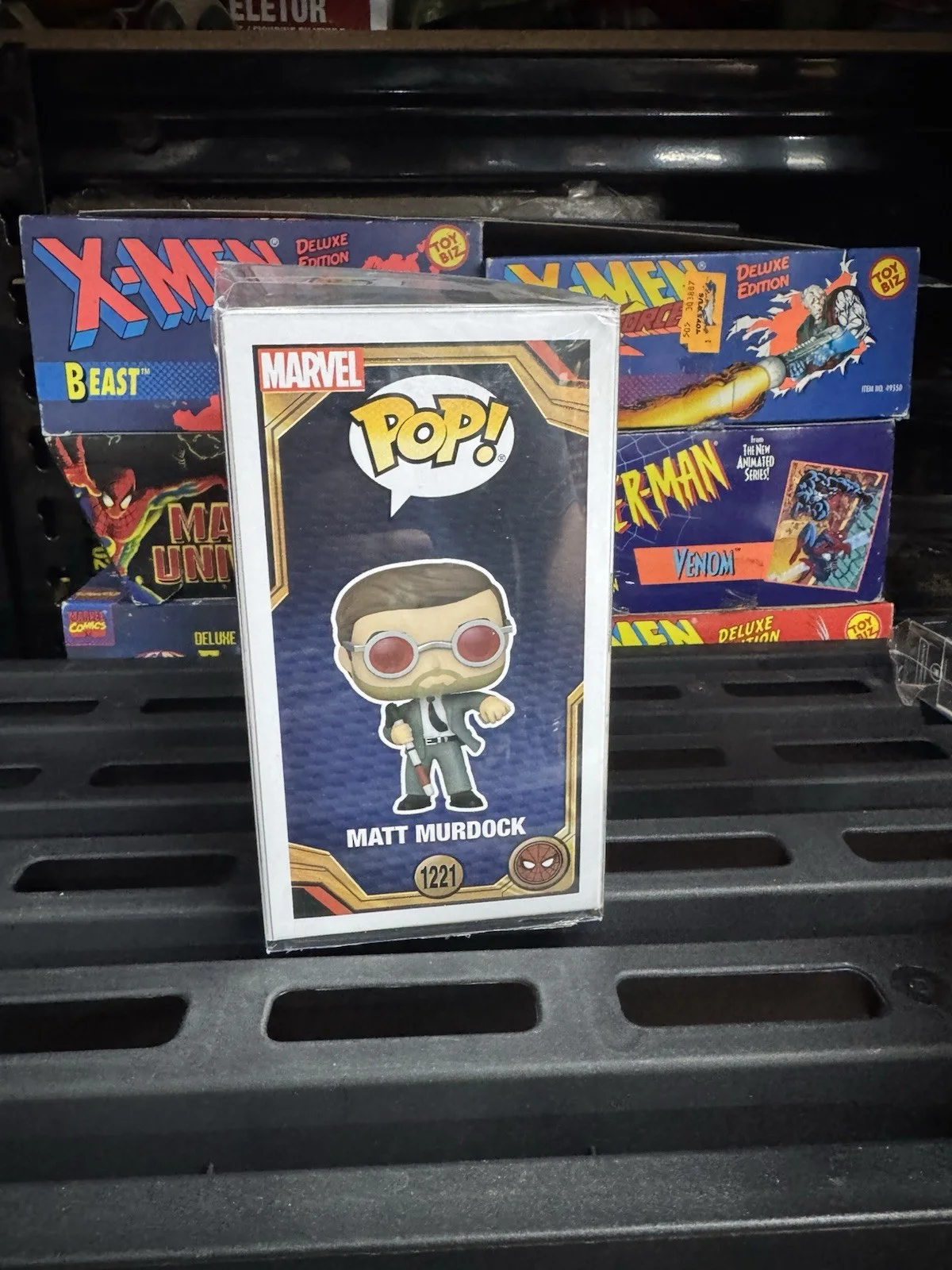 Charlie Cox Spiderman Matt Murdock #1221 Funko Pop Signed Collectible Beckett, изображение 2
