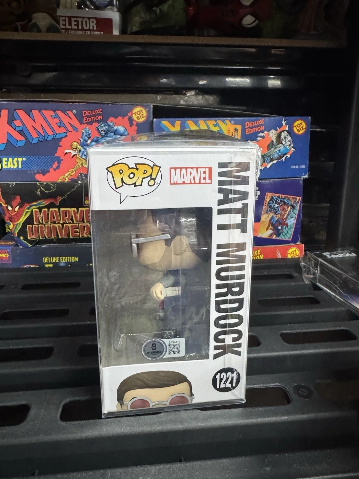 Charlie Cox Spiderman Matt Murdock #1221 Funko Pop Signed Collectible Beckett, изображение 4