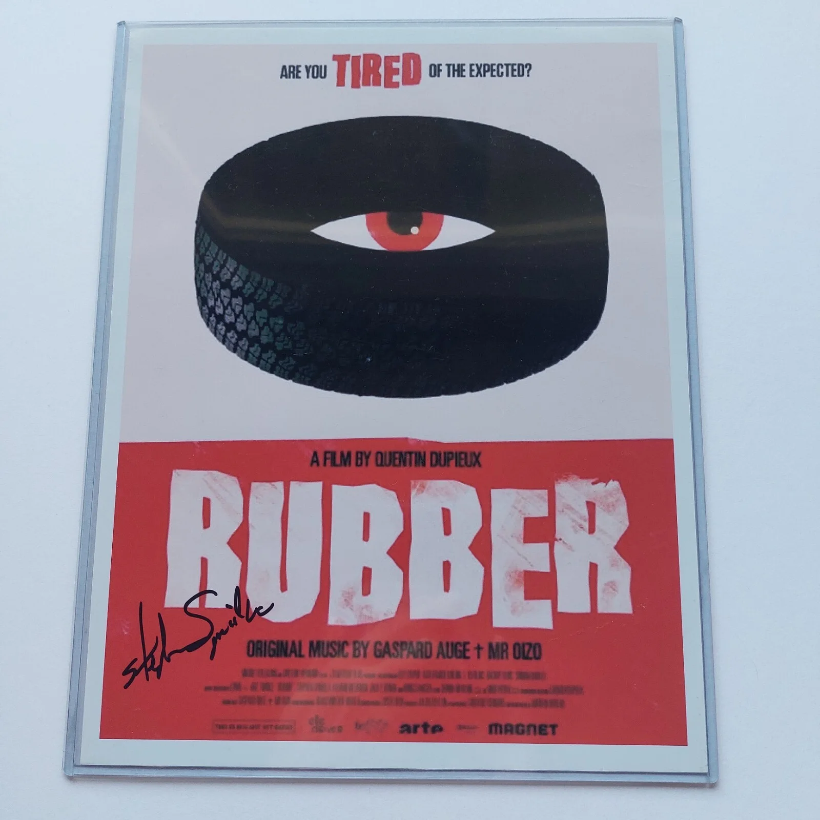 Stephen Spinella — Rubber Movie signed Photo Stephen Spinella (Milk, Virtuosity, Ravenous) Auto, image 3