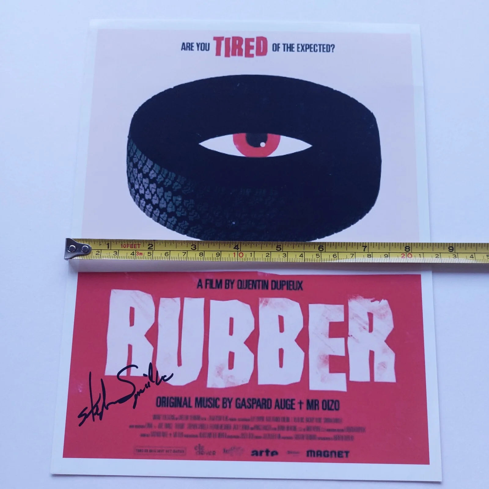 Stephen Spinella — Rubber Movie signed Photo Stephen Spinella (Milk, Virtuosity, Ravenous) Auto, image 4