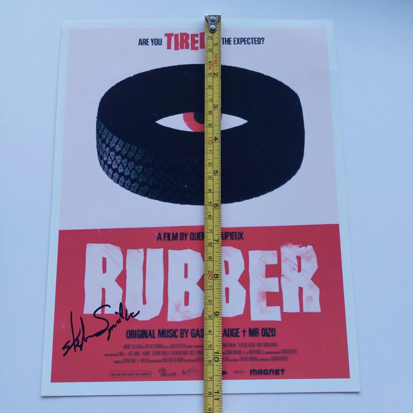 Stephen Spinella — Rubber Movie signed Photo Stephen Spinella (Milk, Virtuosity, Ravenous) Auto, image 5