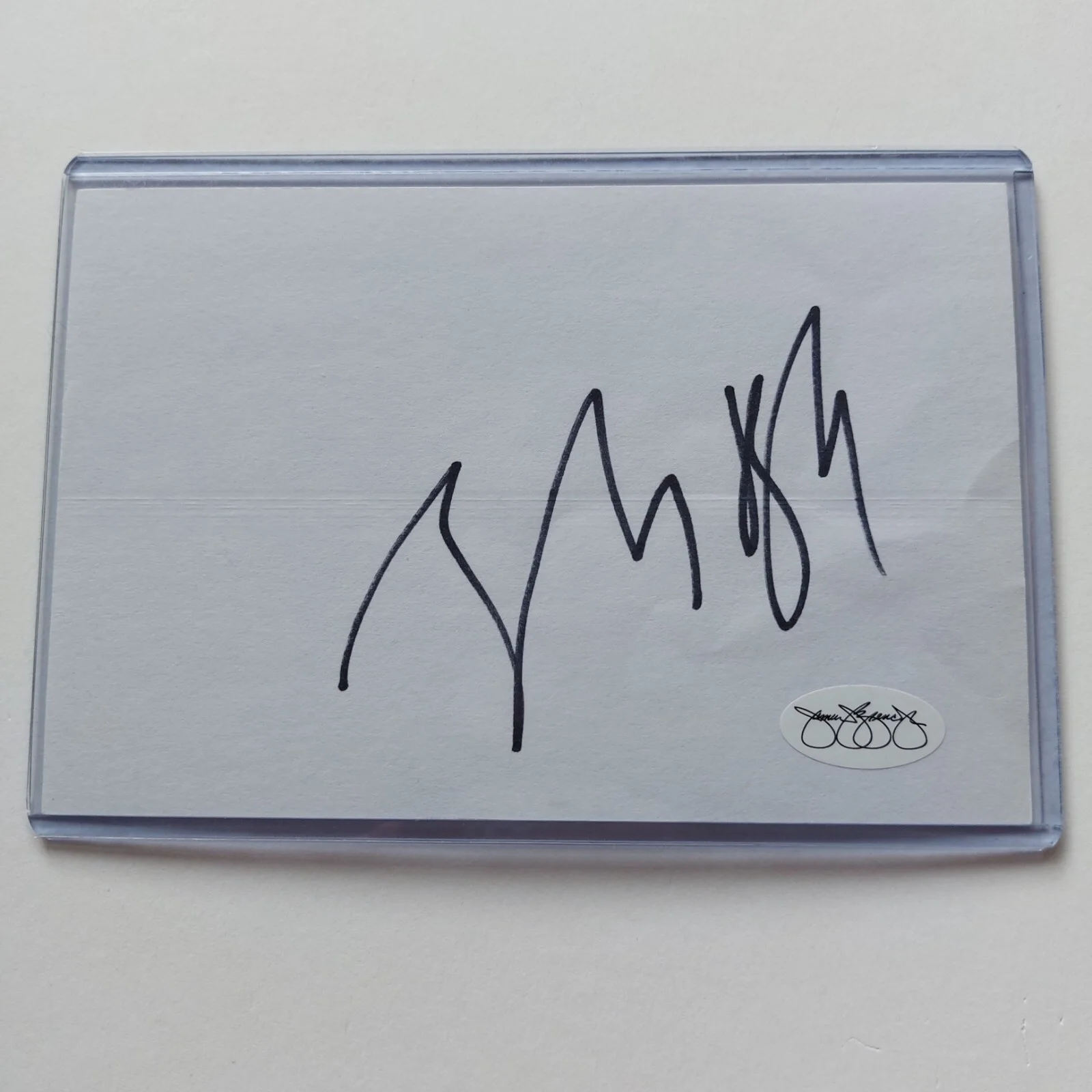 Zach Braff — Zach Braff Signed 4x6 Index Card (Scrubs, Garden State, Alex Inc.), изображение 2