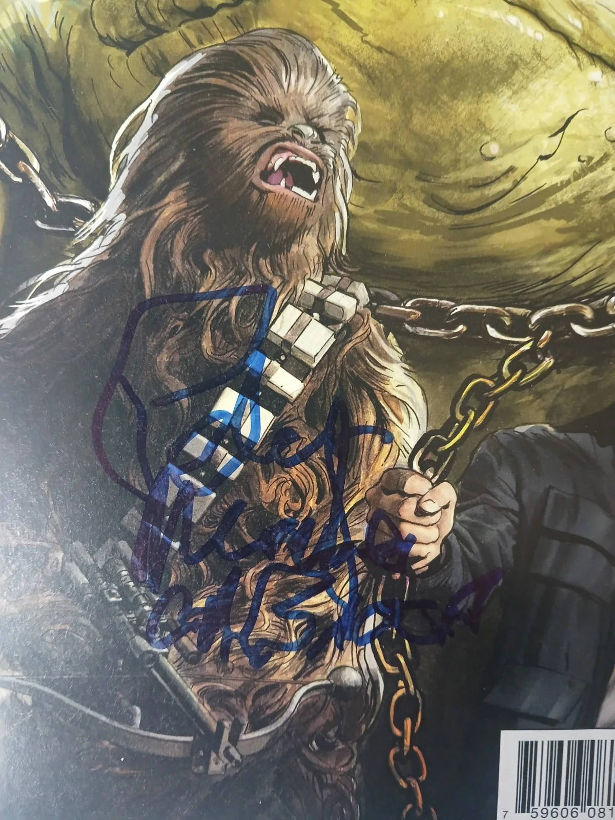 Peter Mayhew — Peter Mayhew Signed Star Wars #35 Comic Book - MARVEL COMICS (2015) Beckett BAS, image 2