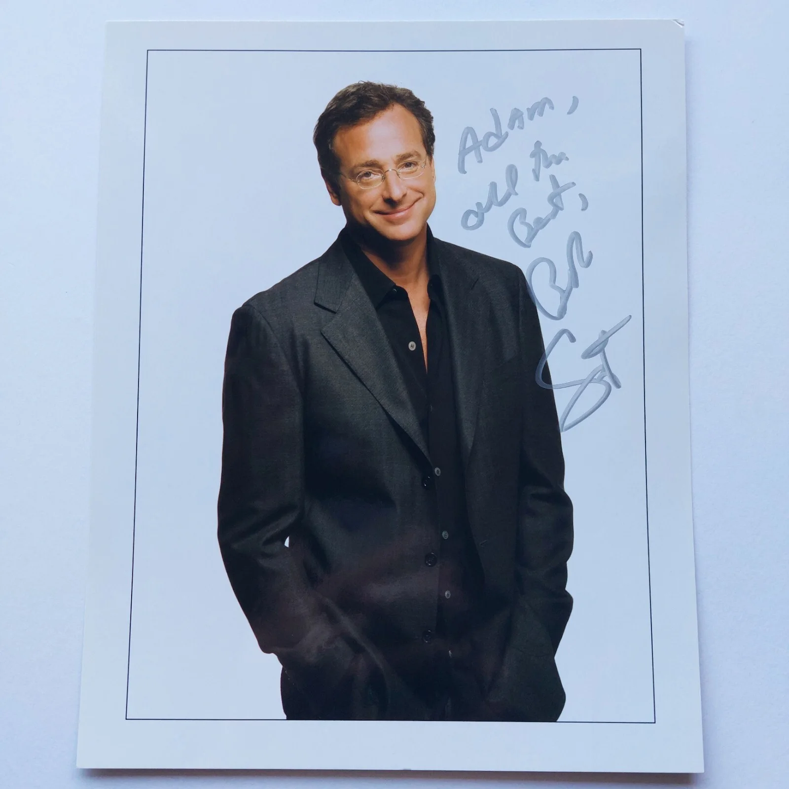 Bob Saget — Bob Saget Signed 8x10 Photo (Full House, Half Baked, AFV) Autographed Photo, изображение 3