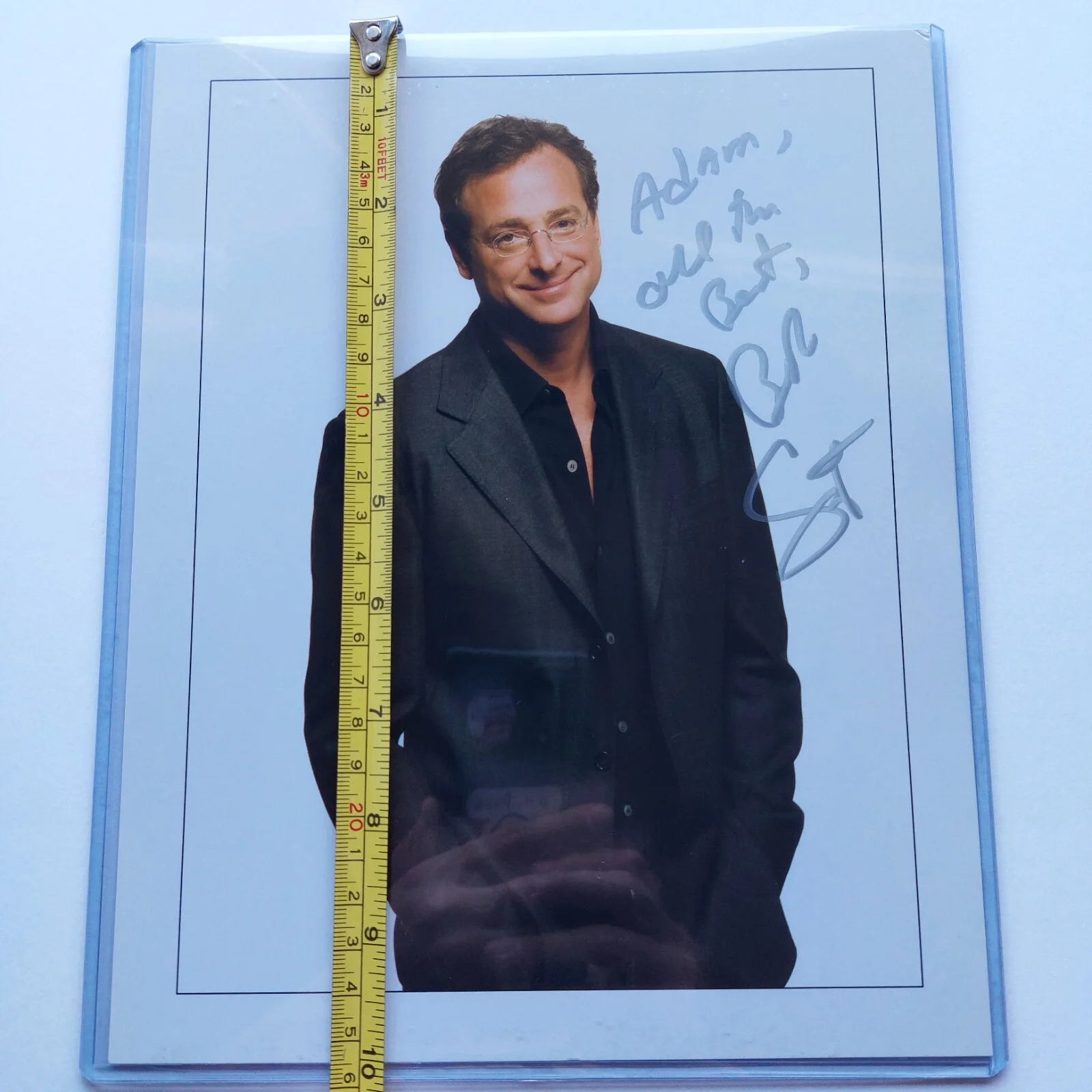 Bob Saget — Bob Saget Signed 8x10 Photo (Full House, Half Baked, AFV) Autographed Photo, изображение 5