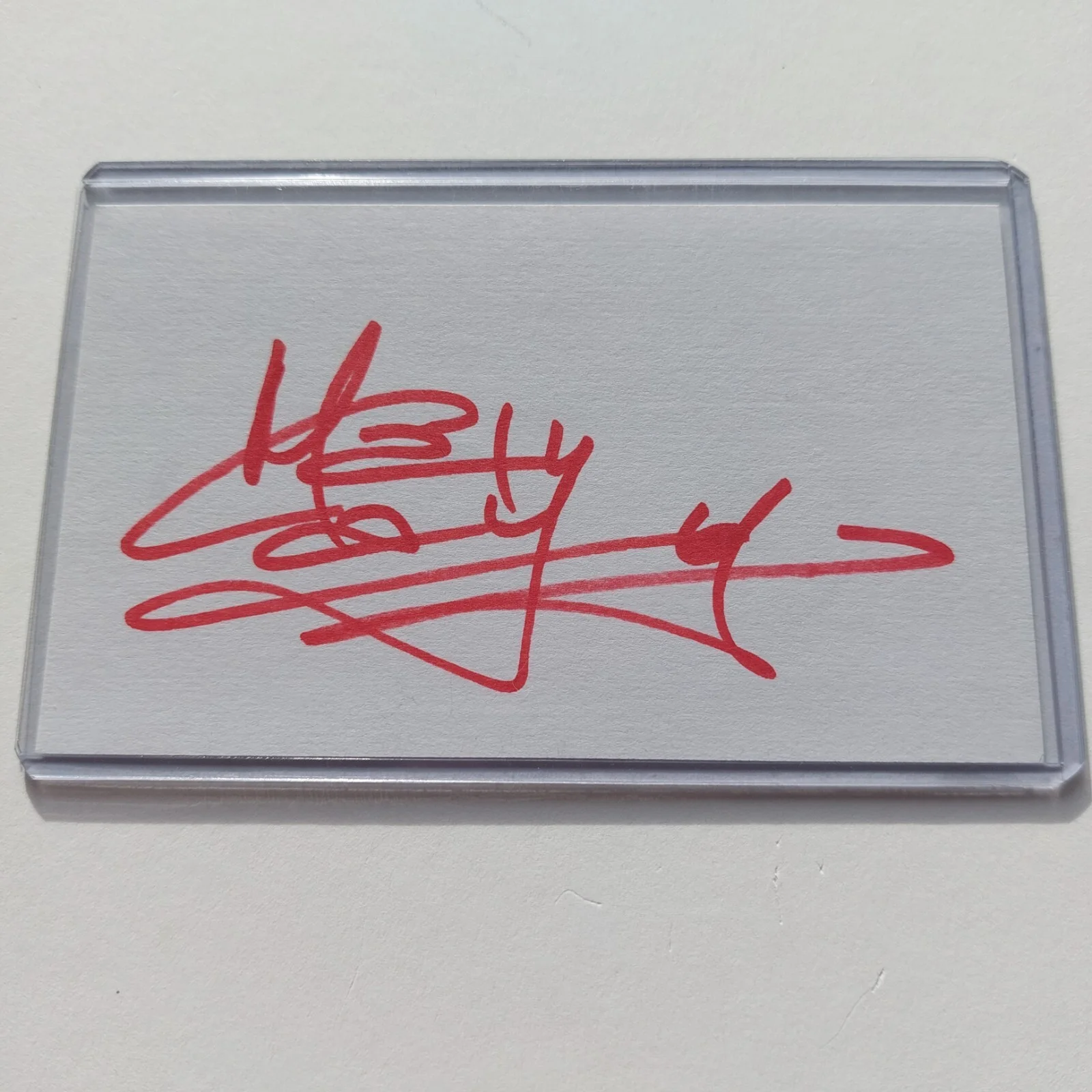 Maxwell Caulfield — Maxwell Caulfield Signed 3x5 Autograph (Grease 2, Empire Records, The Colbys), image 2