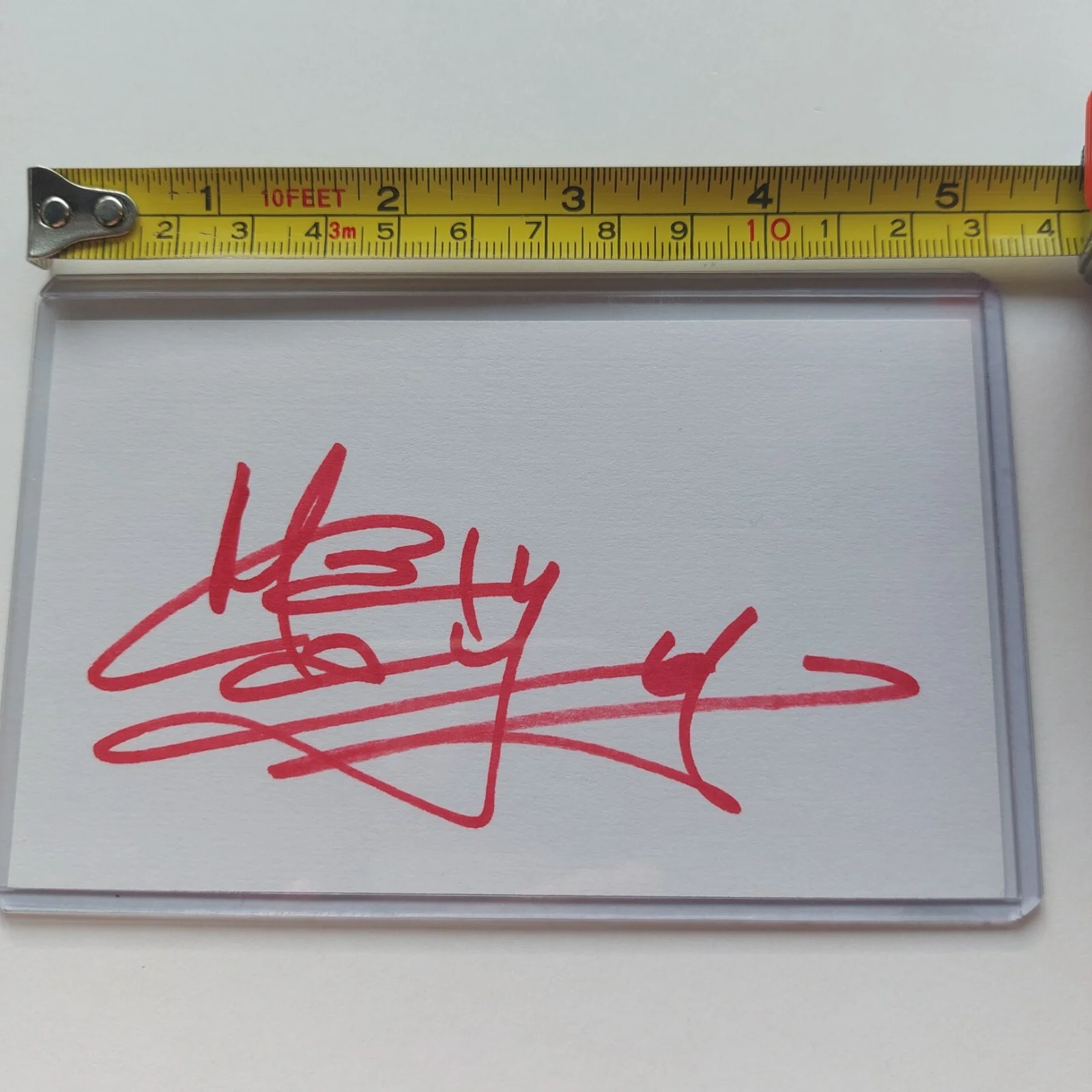 Maxwell Caulfield — Maxwell Caulfield Signed 3x5 Autograph (Grease 2, Empire Records, The Colbys), image 3
