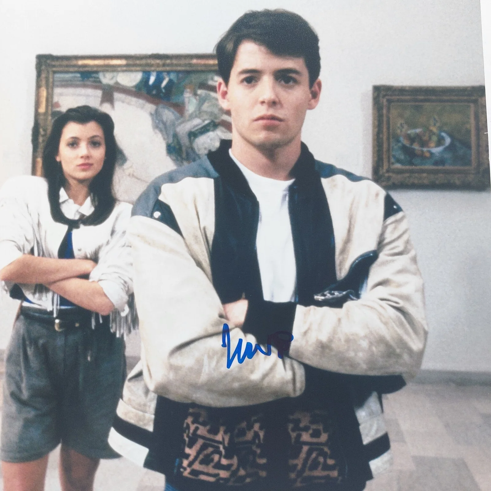 Matthew Broderick — Matthew Broderick Signed Autographed 11x14 Photo Ferris Bueller Beckett COA, изображение 3