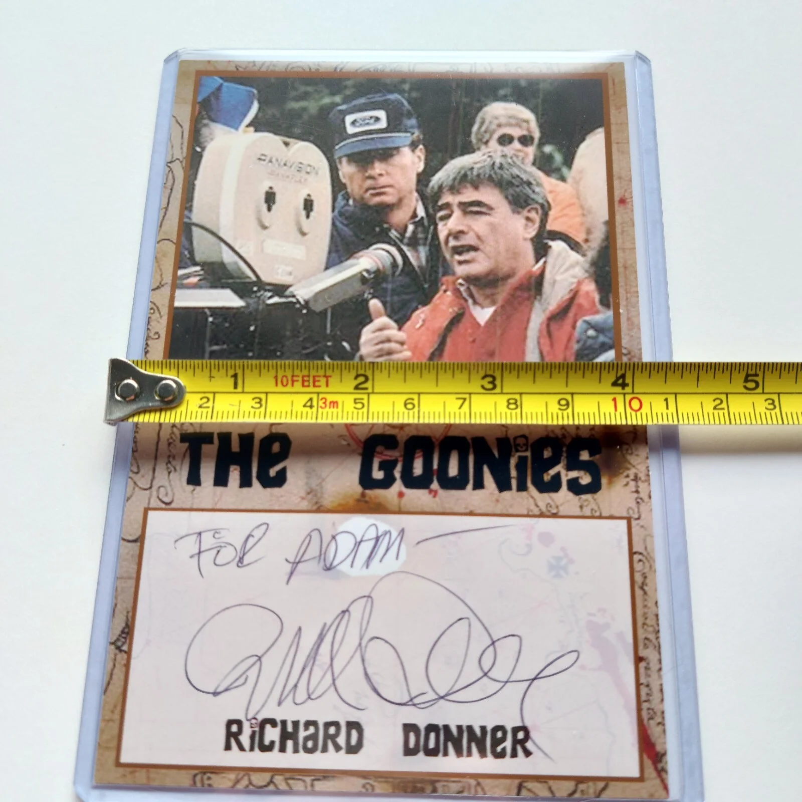 Richard Donner — Richard Donner SIGNED The Goonies 4x6 photo Autographed, image 4