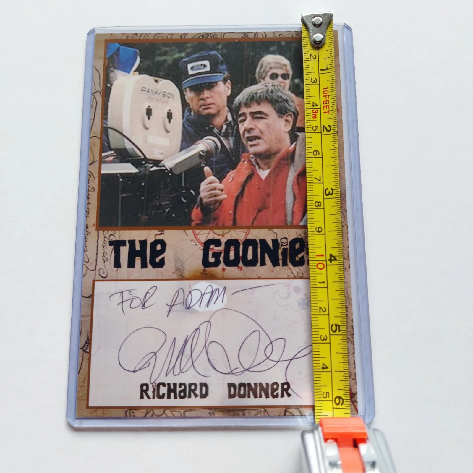 Richard Donner — Richard Donner SIGNED The Goonies 4x6 photo Autographed, image 5
