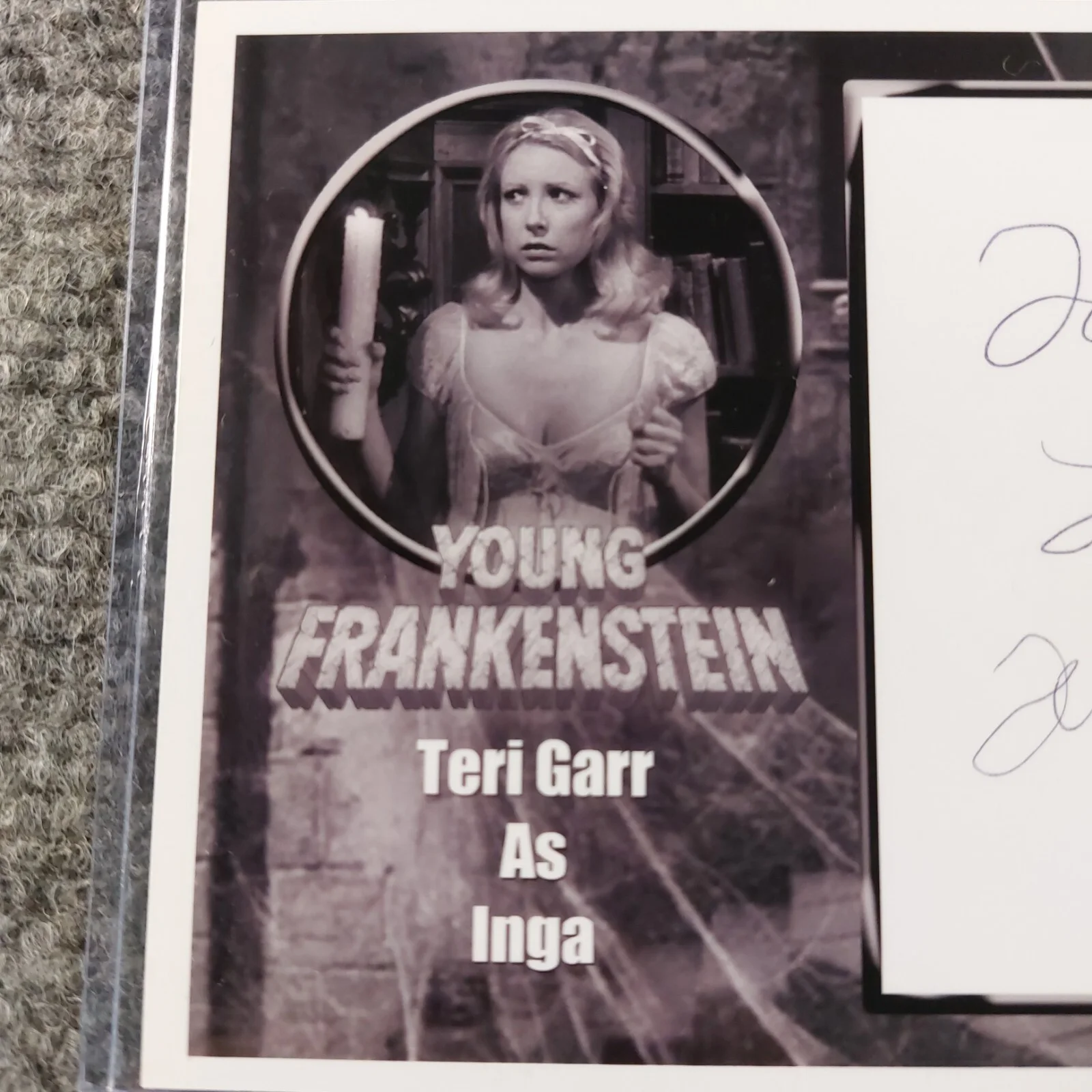 Teri Garr — Teri Garr SIGNED 4x6 Photo (Young Frankenstein, Tootsie, Close Encounters), image 2