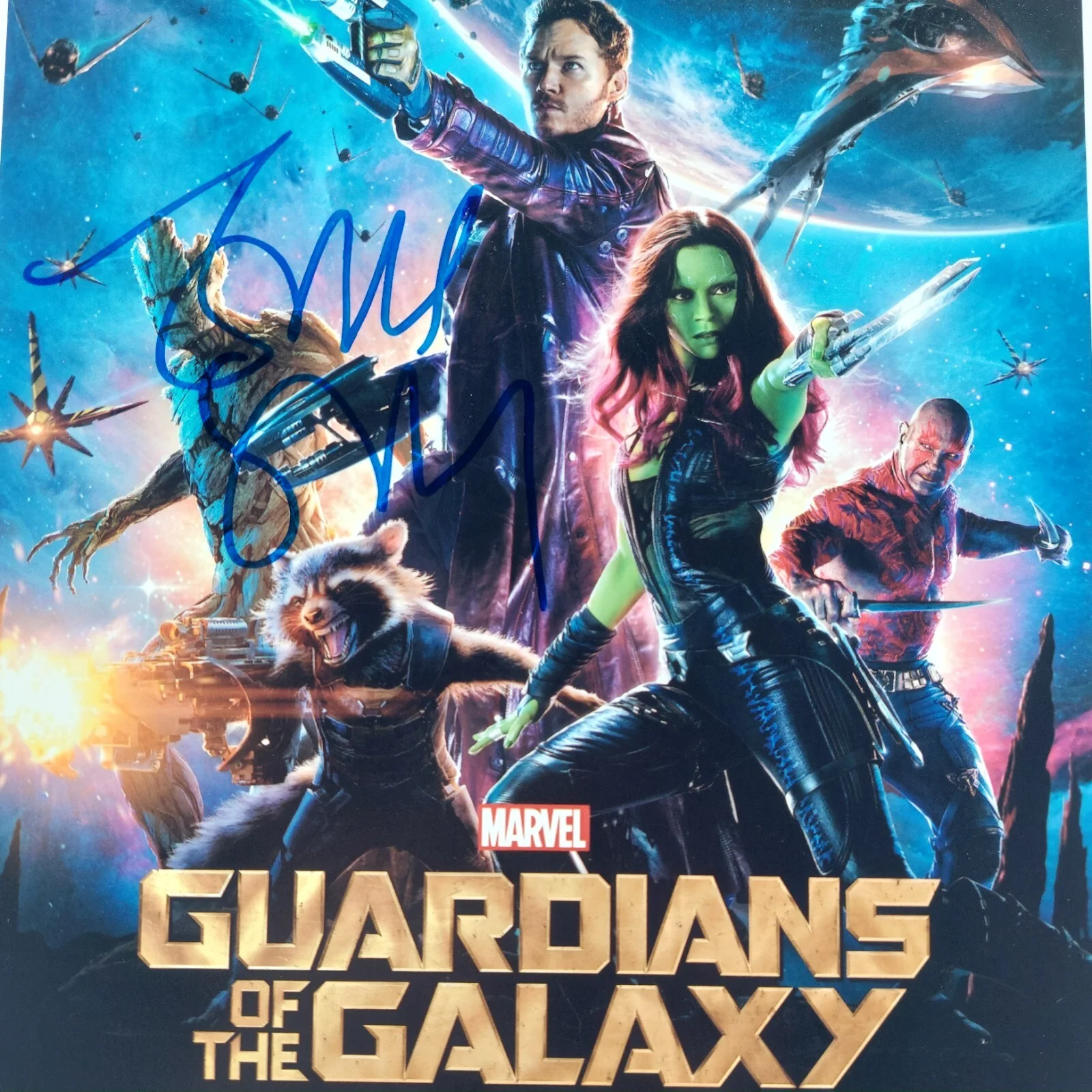 James Gunn — James Gunn Signed Photo 8x10 (Guardians of the Galaxy, Slither, Peacemaker, DC), изображение 2