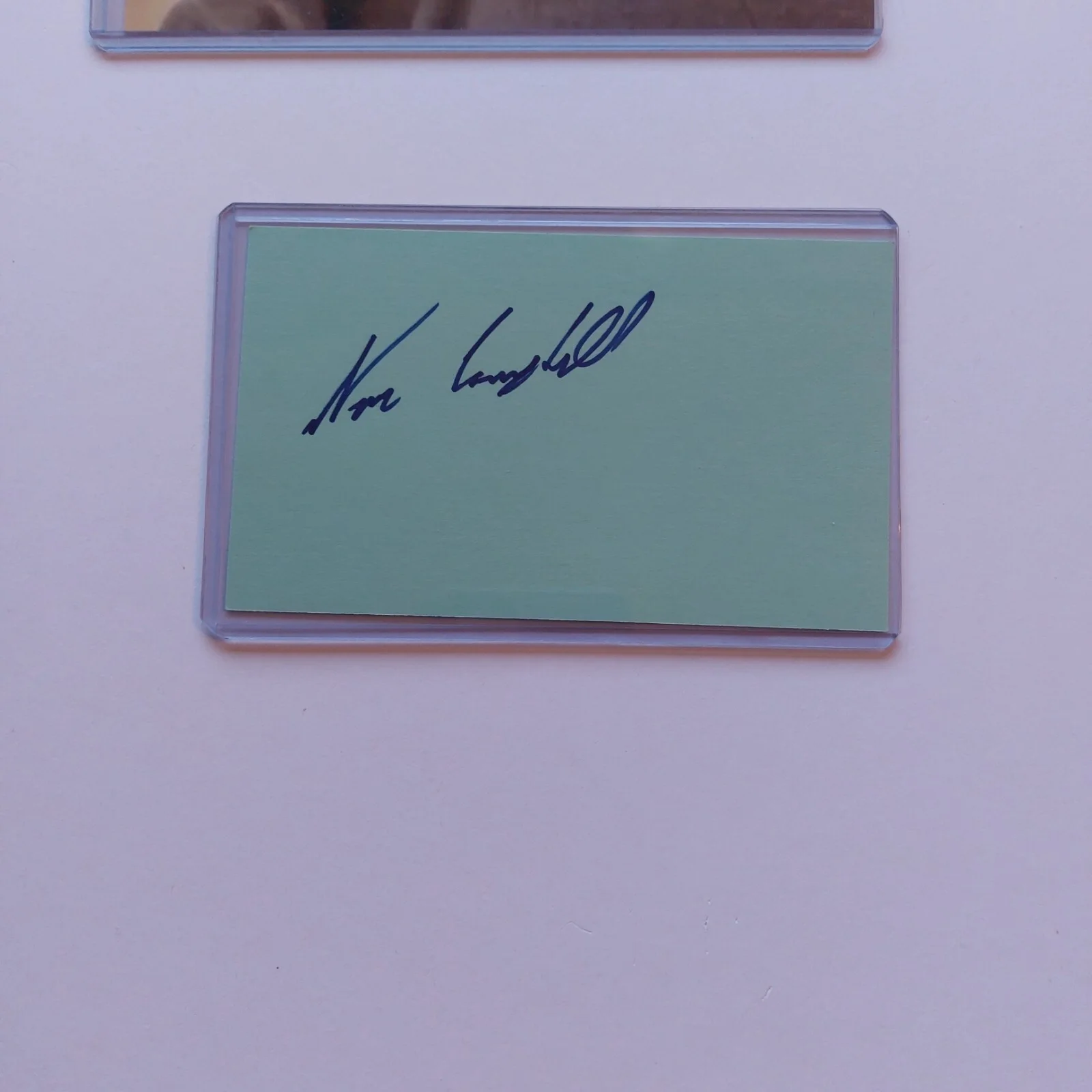 Neve Campbell — Neve Campbell Signed 3x5 Index Card (Scream, Wild Things, Lincoln Lawyer), изображение 2
