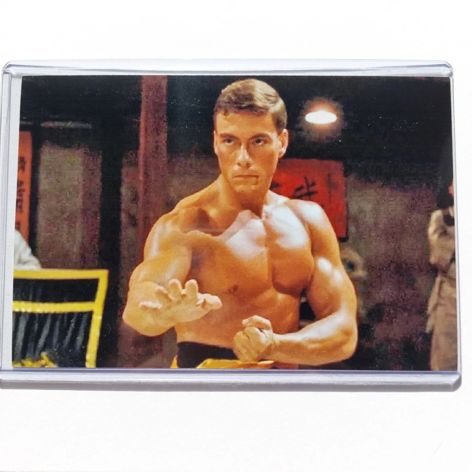 Jean Claude Van Damme — Jean Claude Van Damme Signed 3x5 Index Card (Bloodsport, Kickboxer,) JVCD, изображение 4