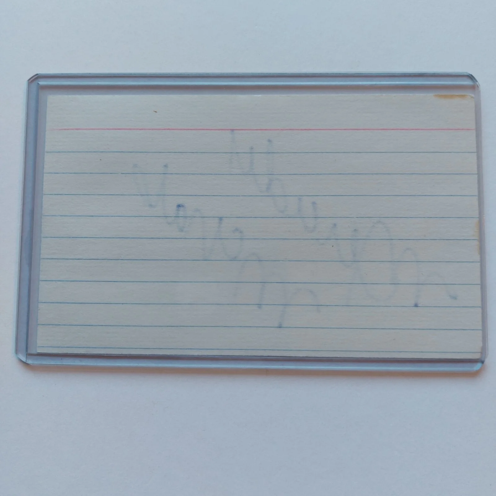 Mercedes Mcnab — Mercedes Mcnab Signed 3x5 Index Card (Buffy the Vampire Slayer, Hatchet, Addams), image 4