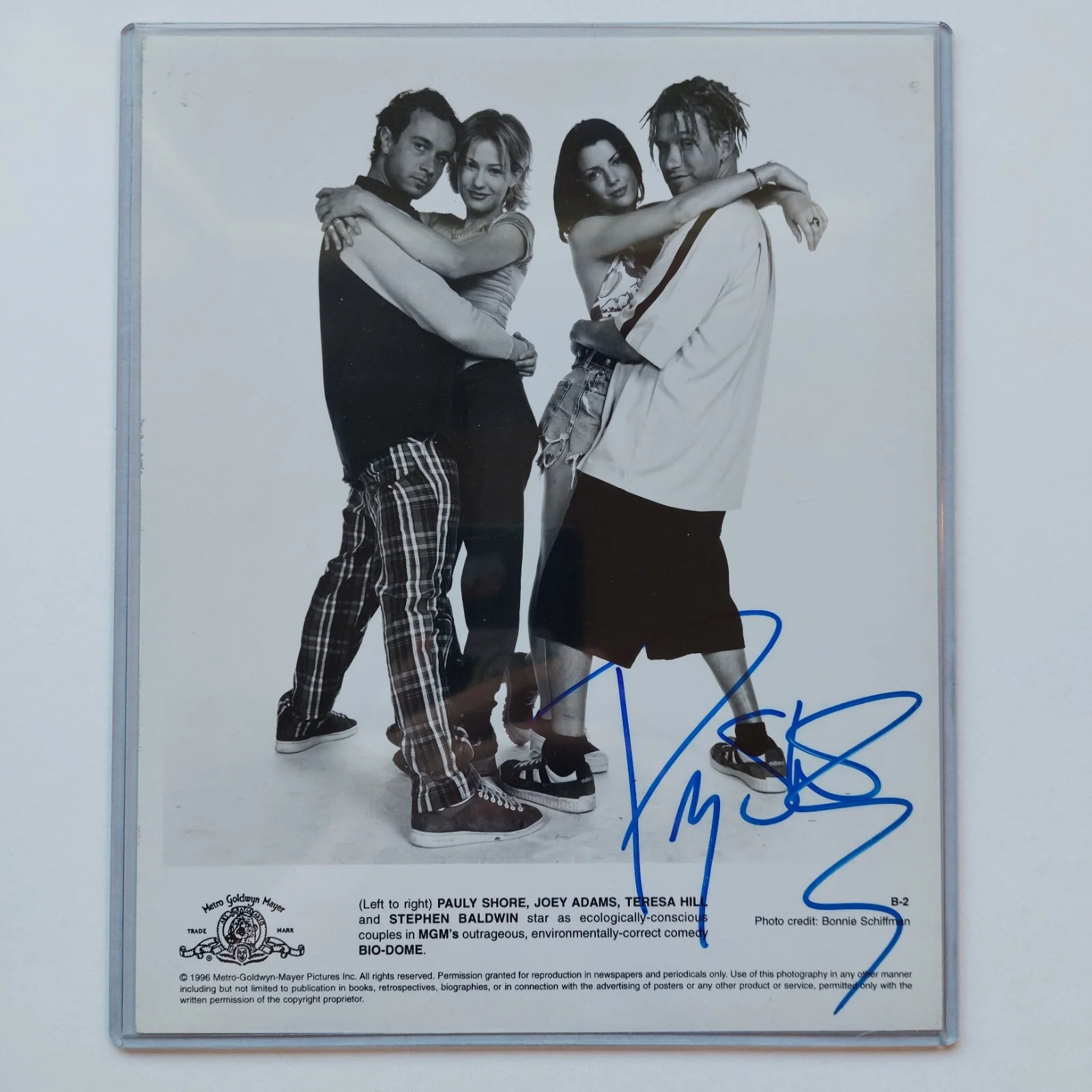 Pauly Shore — Pauly Shore Signed 8x10 Photo (Bio-Dome, Encino Man, Son in Law), изображение 2