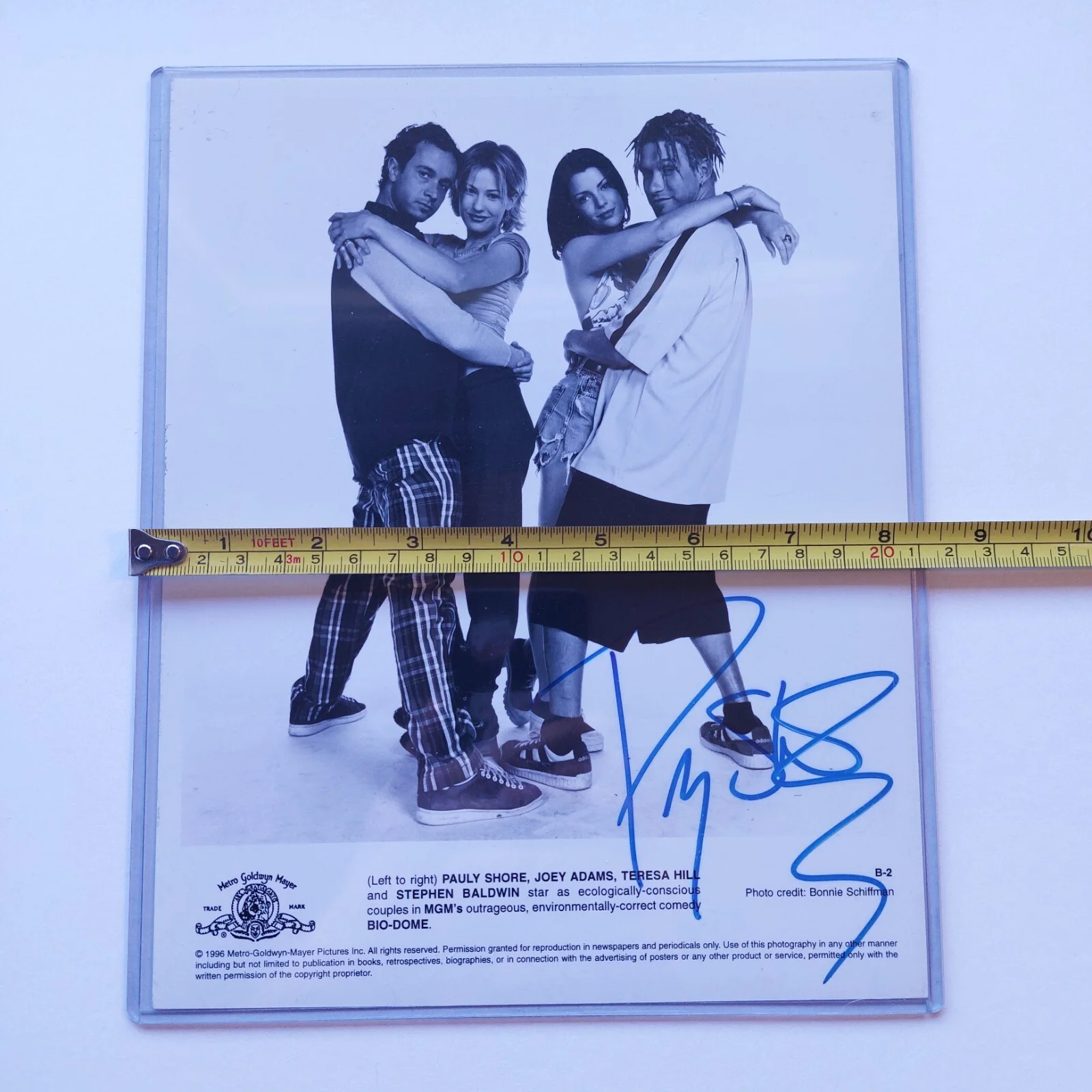 Pauly Shore — Pauly Shore Signed 8x10 Photo (Bio-Dome, Encino Man, Son in Law), изображение 4