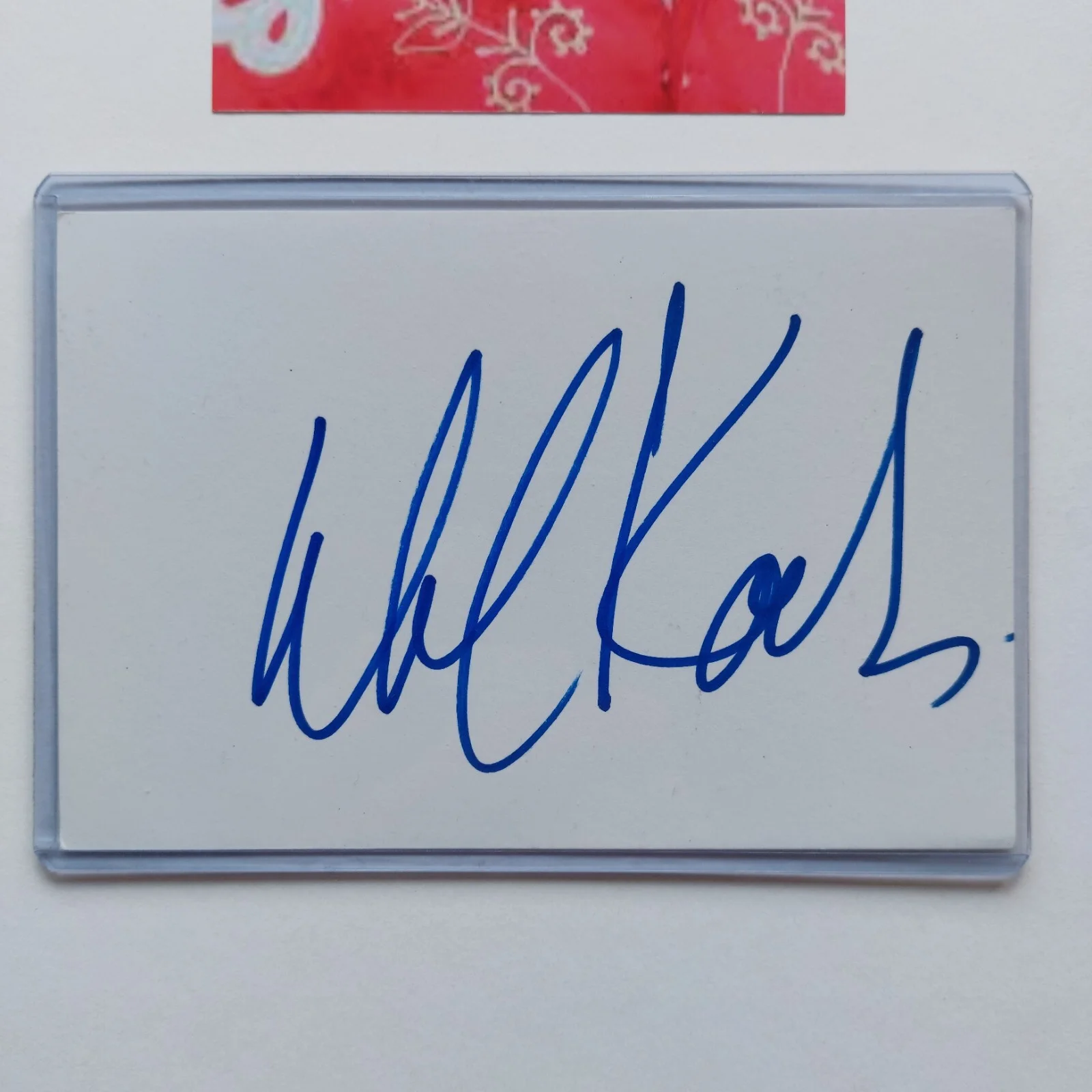 David Koechner — David Koechner Signed 4x6 Index Card COA Anchorman The Office Get Smart Auto, image 3