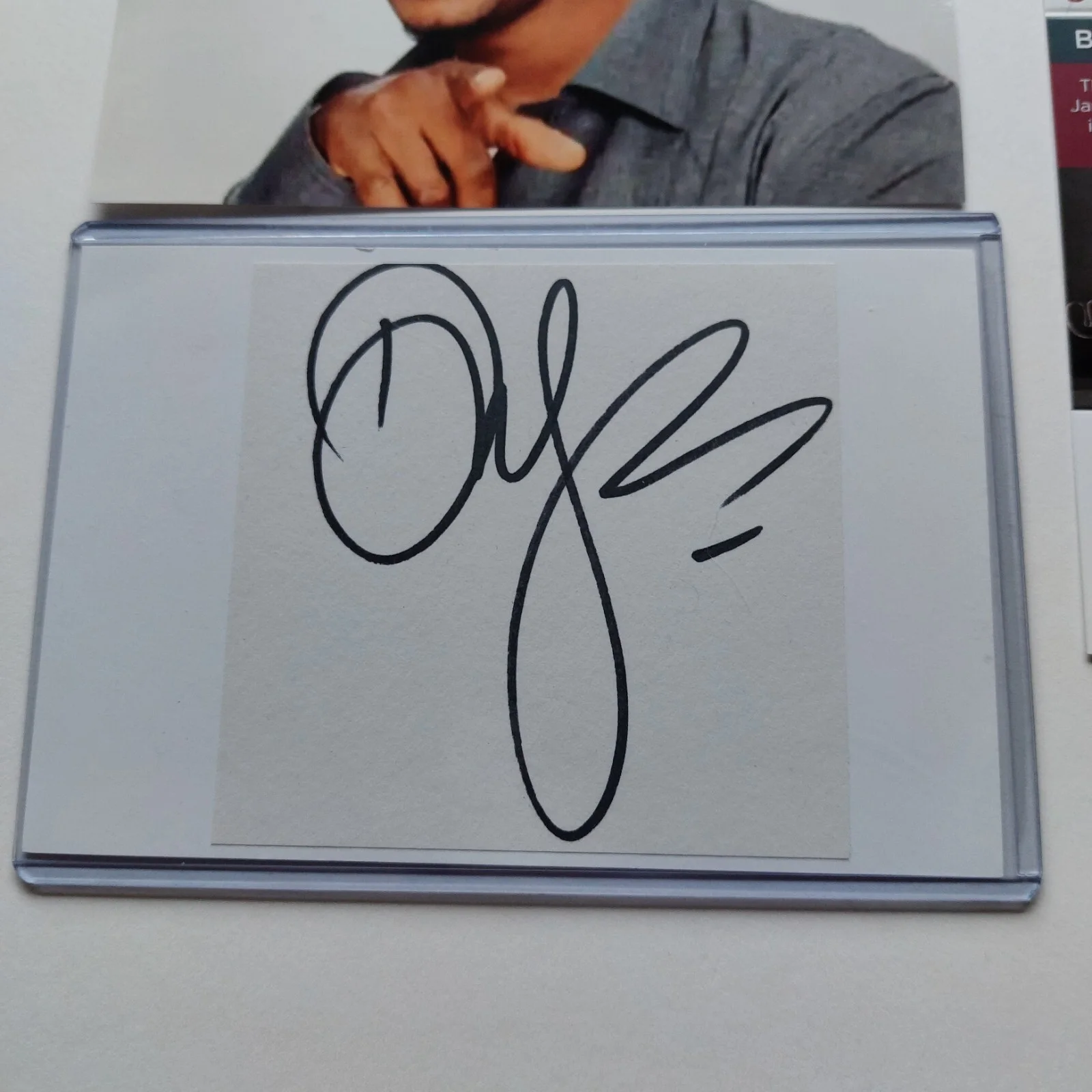 Damon Wayans — Damon Wayans Signed Autographed Cut Index Card In Living Color JSA COA, изображение 2