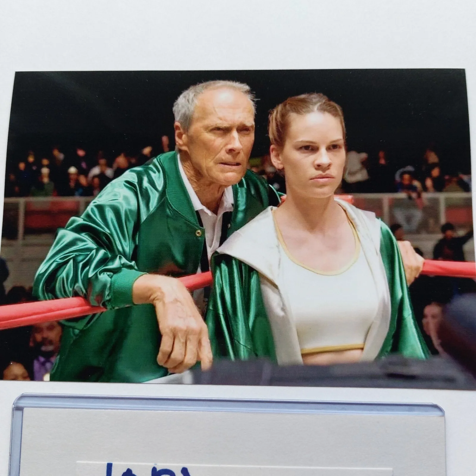 Hilary Swank — Hilary Swank Signed 3x5 Index Card with JSA COA MILLION DOLLAR BABY, image 3