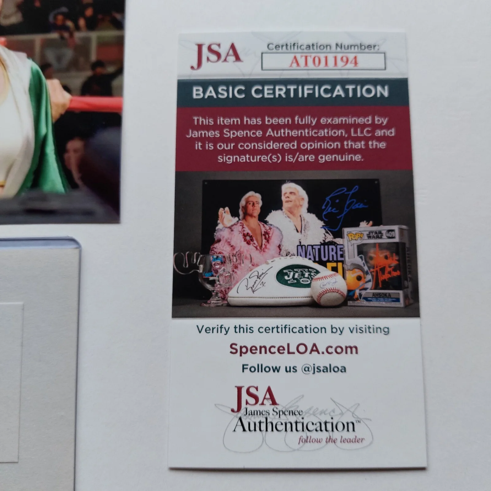 Hilary Swank — Hilary Swank Signed 3x5 Index Card with JSA COA MILLION DOLLAR BABY, image 4