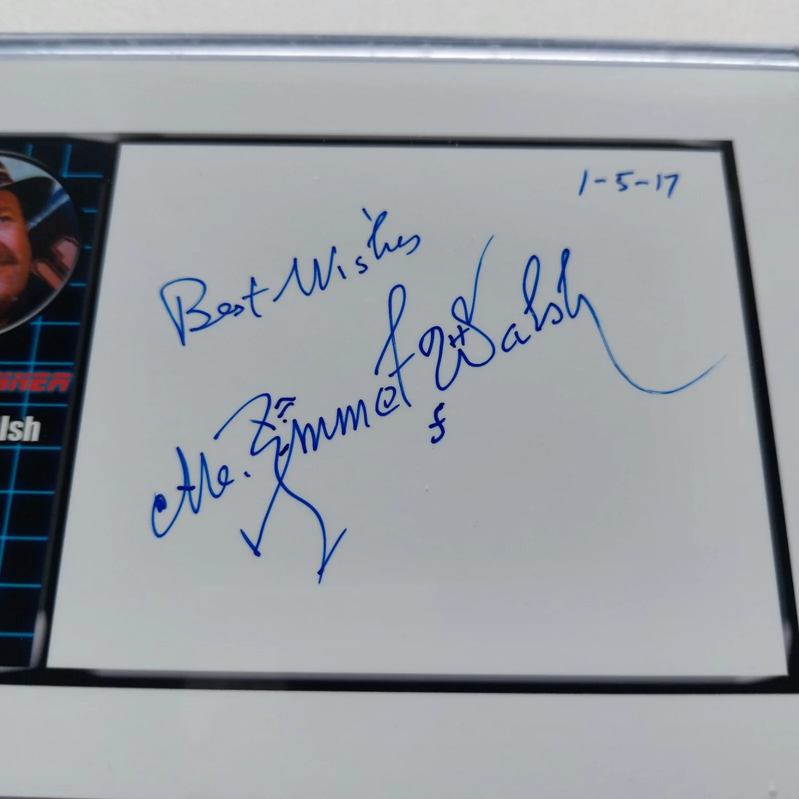 M Emmet Walsh — M Emmet Walsh Signed 4x6 Photo Blade Runner Planet of the Apes Tales From the, изображение 3
