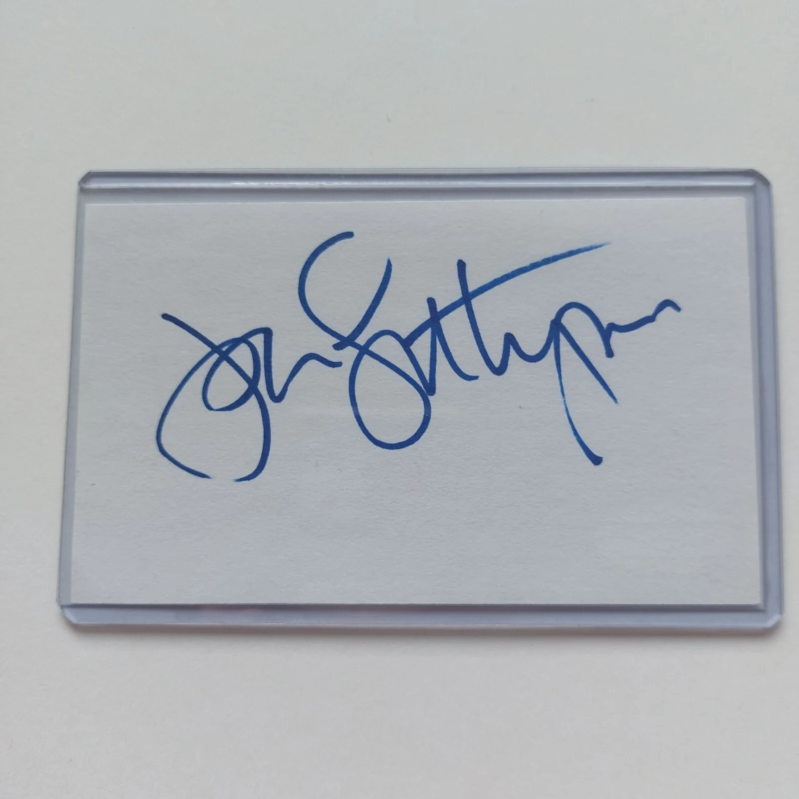 John Lithgow — John Lithgow Signed 3x5 Autograph JSA COA (Shrek, 3rd Rock, Harry & Hendersons), изображение 2