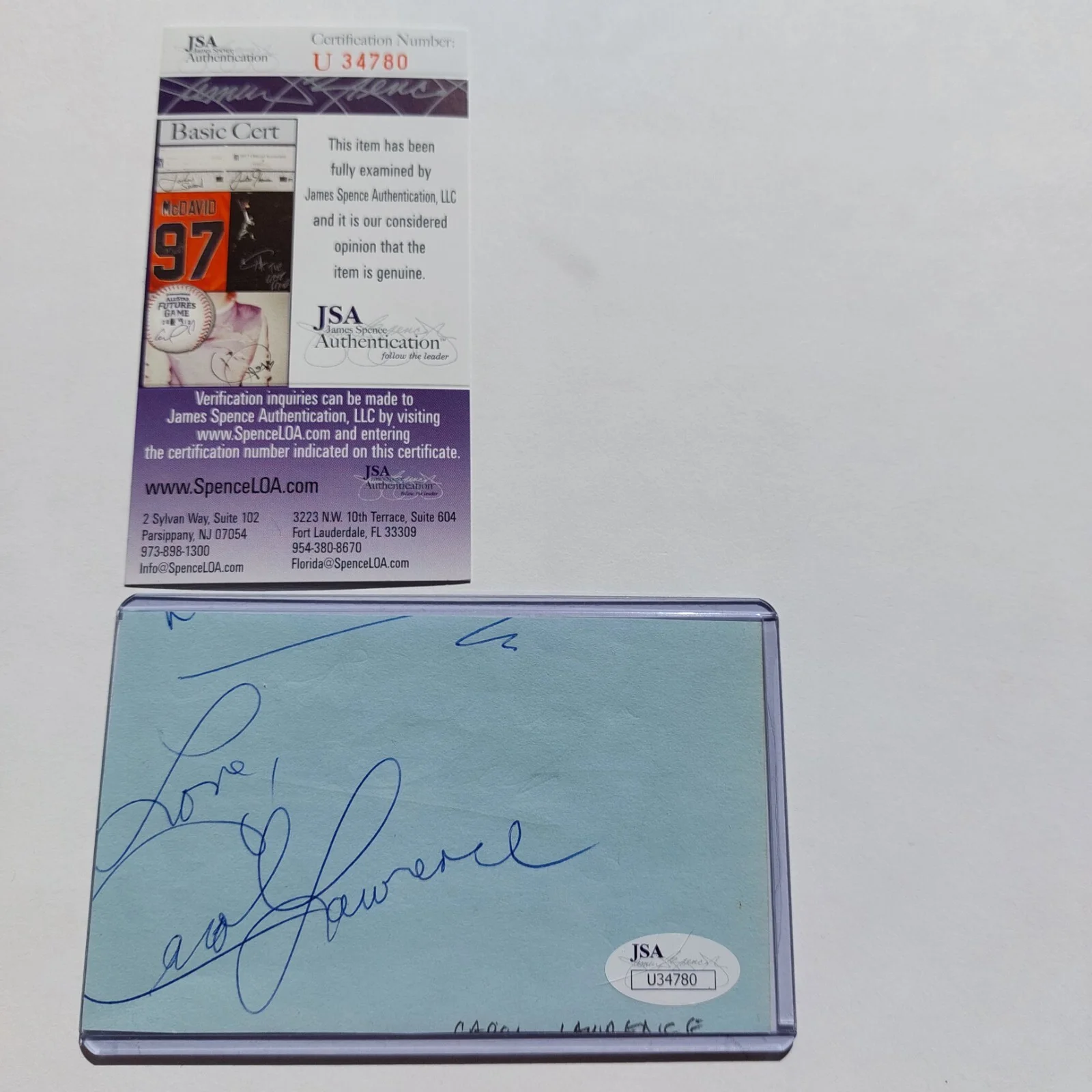 Dudley Moore — Dudley Moore Signed 3X5 Cut JSA COA (Arthur, 10, Bedazzled), image 5