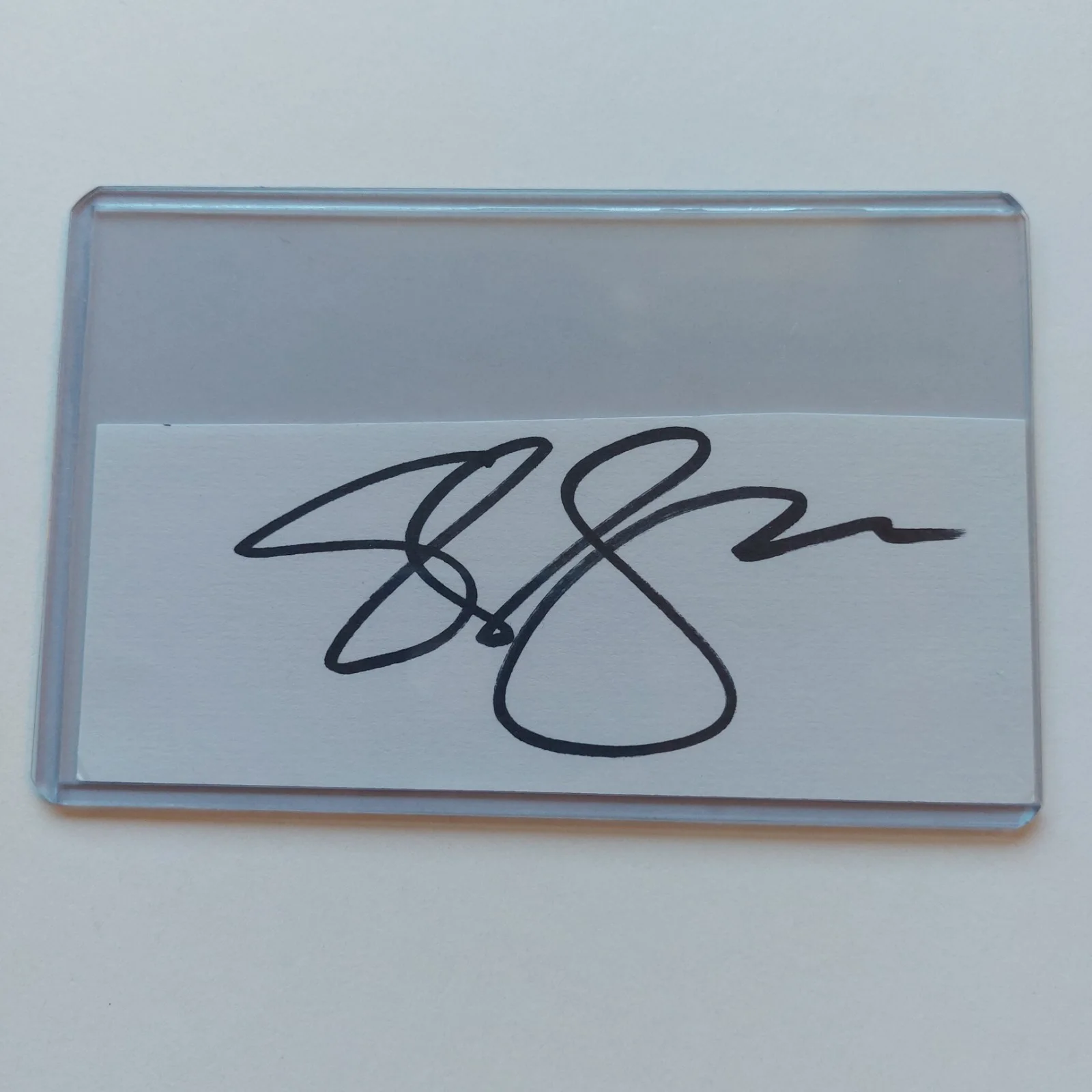 Steven Yeun — Steven Yeun Signed Cut (Invincible, The Walking Dead, Beef), image 2