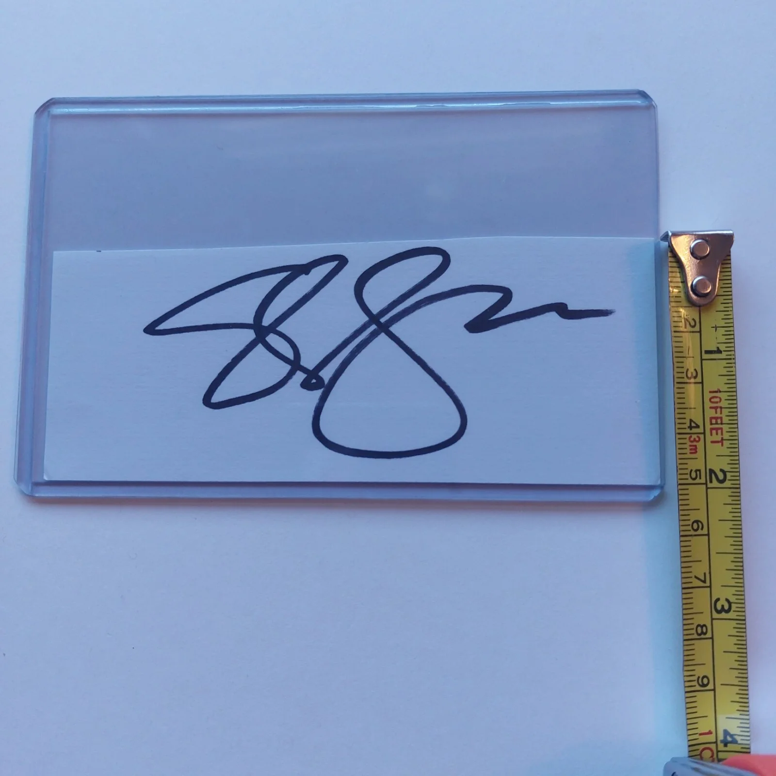 Steven Yeun — Steven Yeun Signed Cut (Invincible, The Walking Dead, Beef), image 4