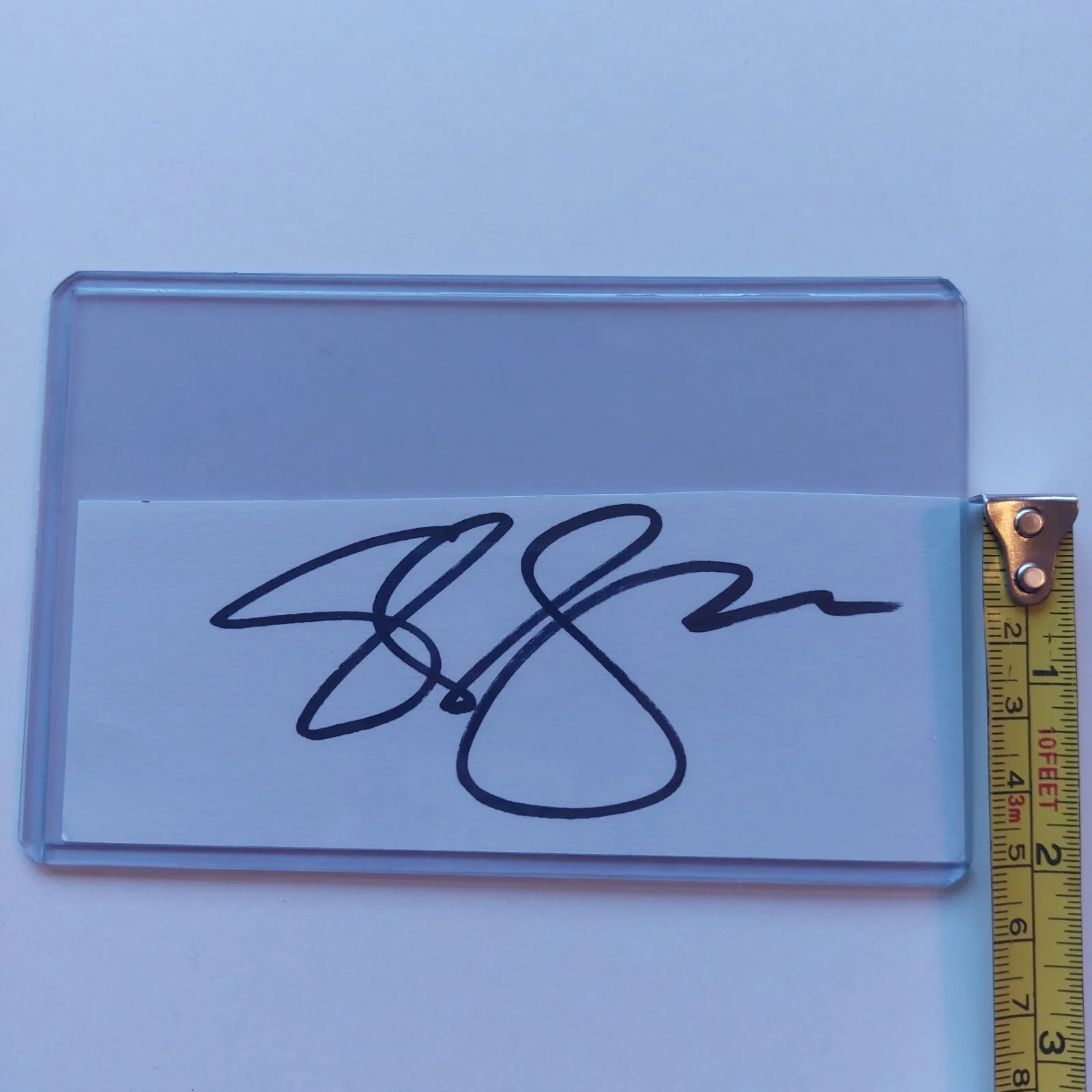 Steven Yeun — Steven Yeun Signed Cut (Invincible, The Walking Dead, Beef), image 5