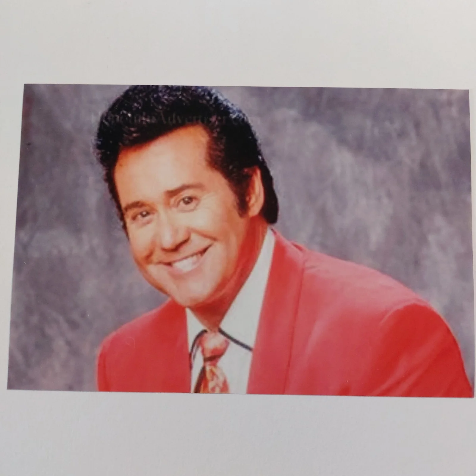 Wayne Newton — Fallout Mr. New Vegas Wayne Newton signed 3x5 Index Card VTG Fallout New, image 2