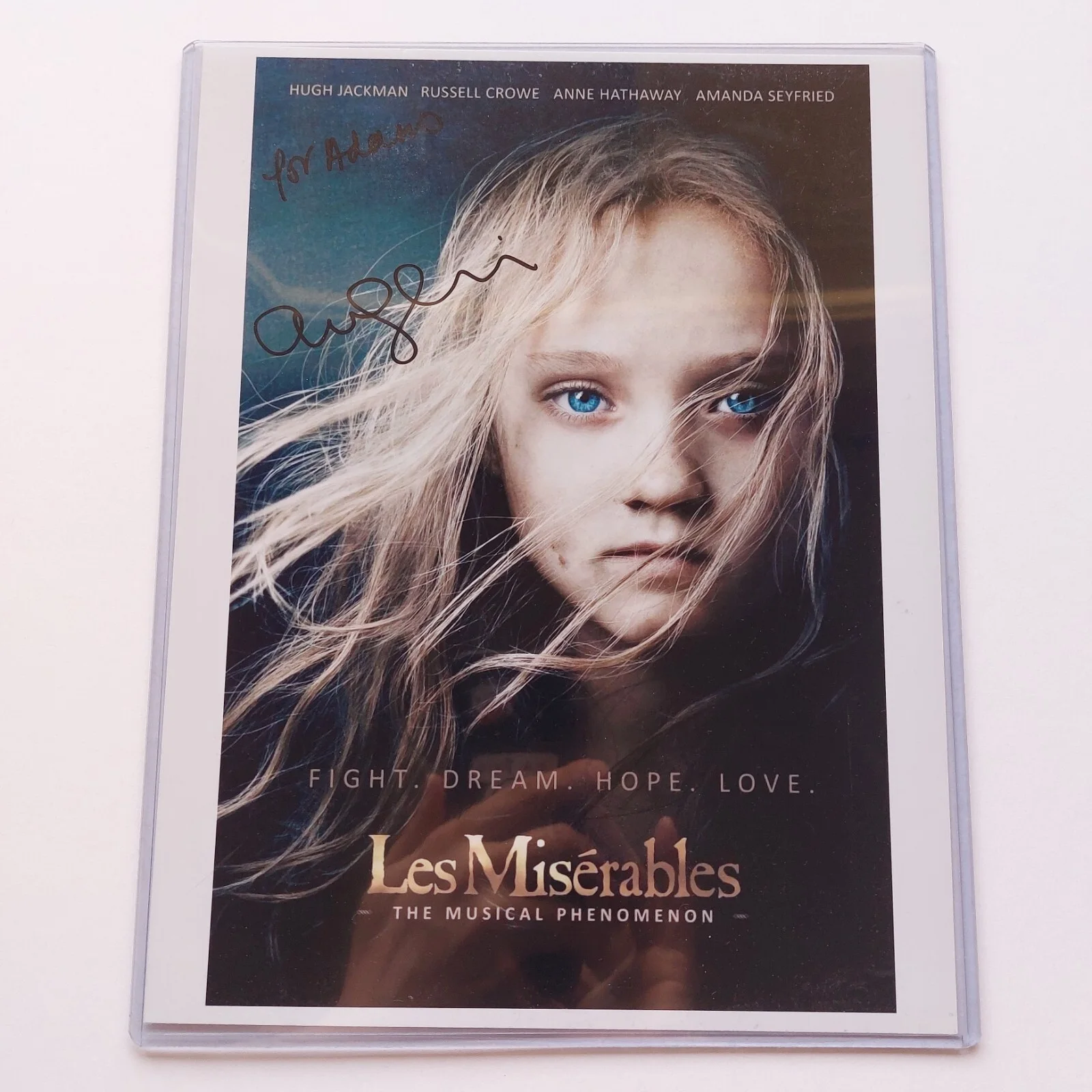 Amanda Seyfried — Amanda Seyfried Signed Autographed 8.5x1 Photo Actress Les Misérables Mamma Mia!, image 3