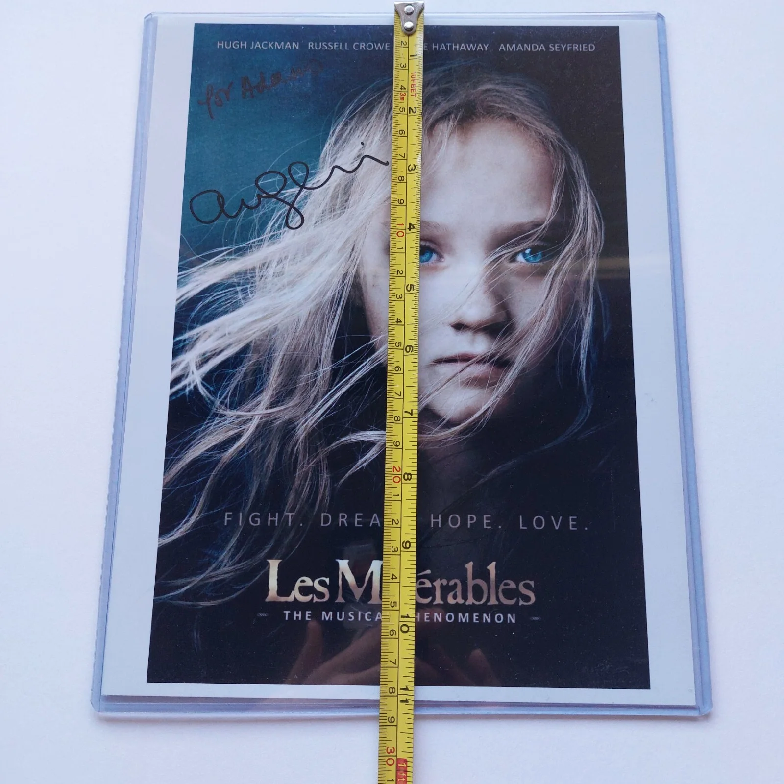 Amanda Seyfried — Amanda Seyfried Signed Autographed 8.5x1 Photo Actress Les Misérables Mamma Mia!, image 4