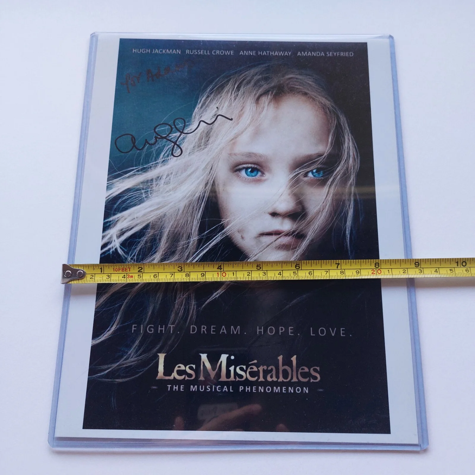 Amanda Seyfried — Amanda Seyfried Signed Autographed 8.5x1 Photo Actress Les Misérables Mamma Mia!, image 5
