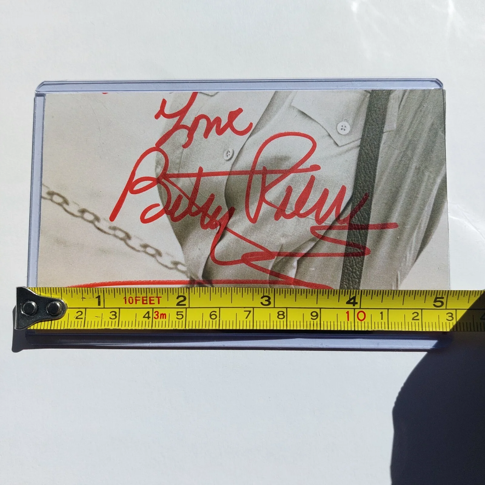 Betsy Palmer — Betsy Palmer Signed Cut Friday the 13th Autographed RARE RED SIGNATURE!, image 4