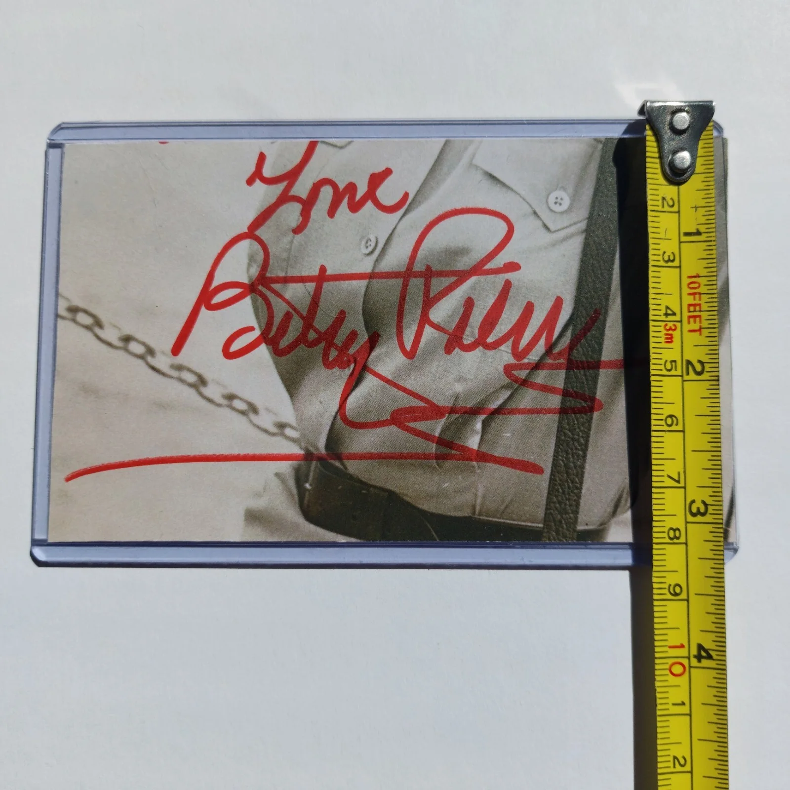 Betsy Palmer — Betsy Palmer Signed Cut Friday the 13th Autographed RARE RED SIGNATURE!, image 5