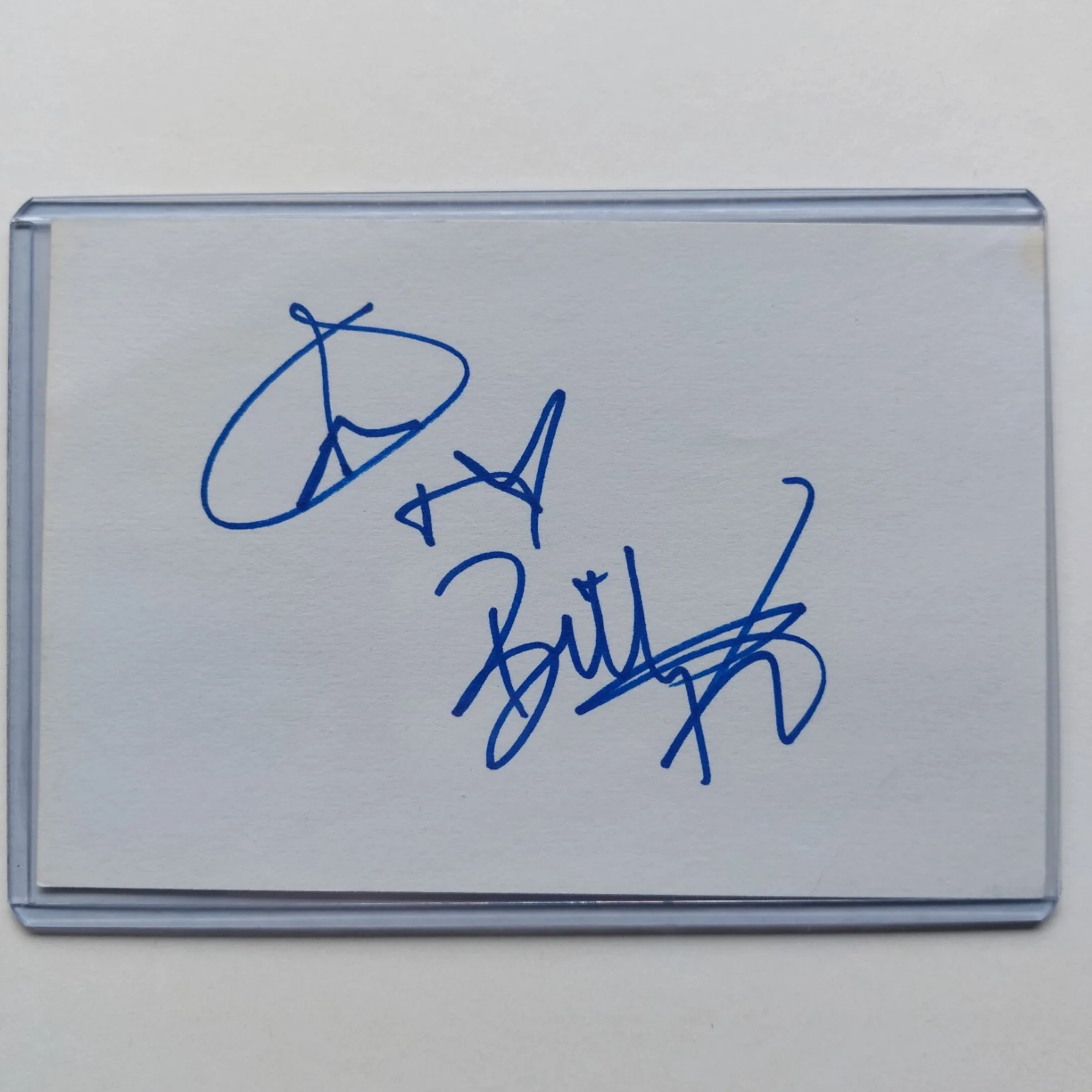 Billy Zane — Billy Zane Signed 4x6 Index Card with COA The Phantom Titanic Autographed, изображение 3